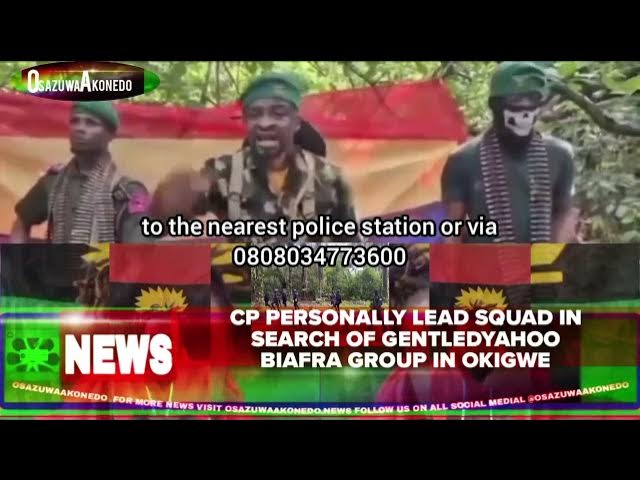 Video thumbnail for CP Personally Lead Squad In Search Of GentleDYahoo Biafra Group In Okigwe