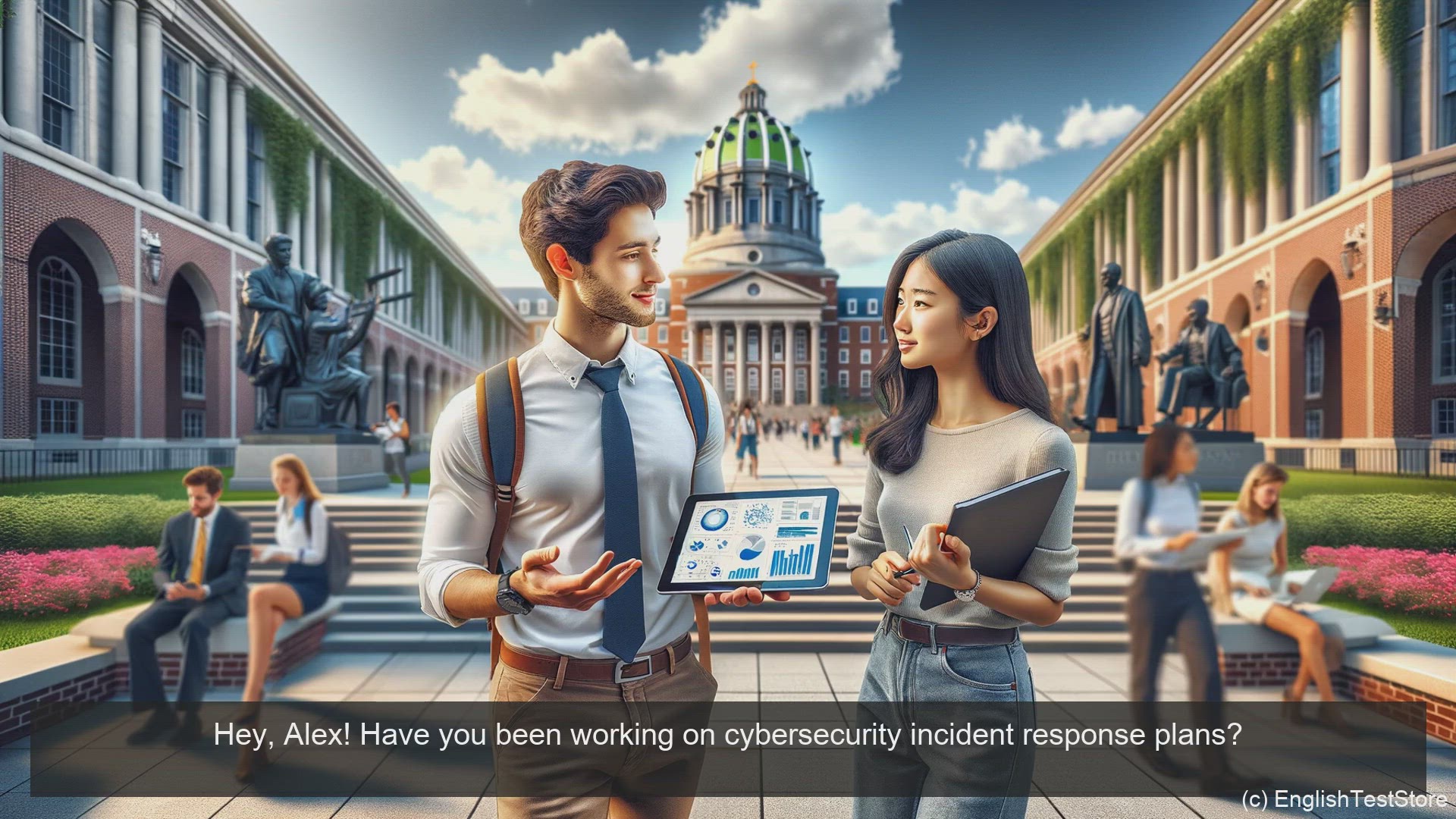 'Video thumbnail for English Conversation for Informatics Engineering: Cybersecurity Incident Response Plans'