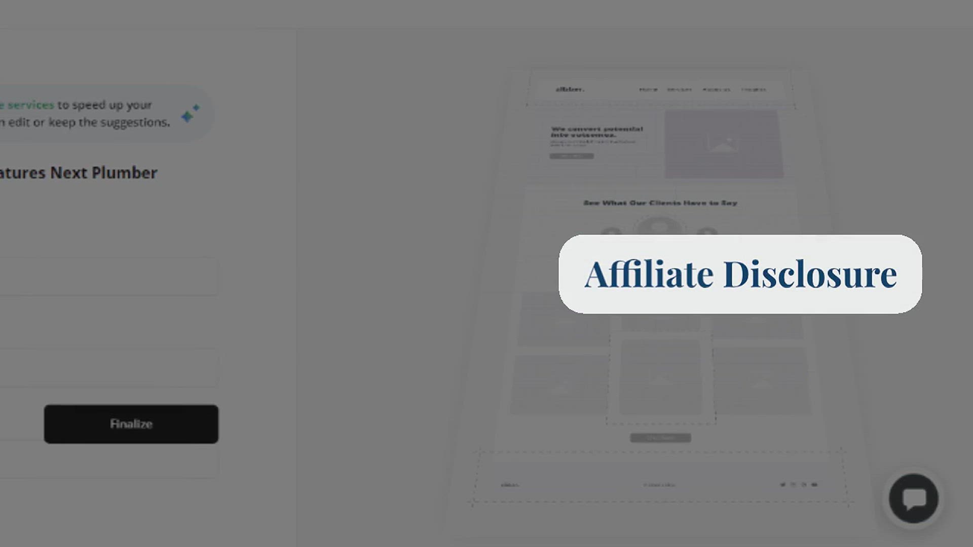 'Video thumbnail for I Generated A Professional Website In Just One Minute Using This AI Tool (Follow These 3 Simple Steps)'
