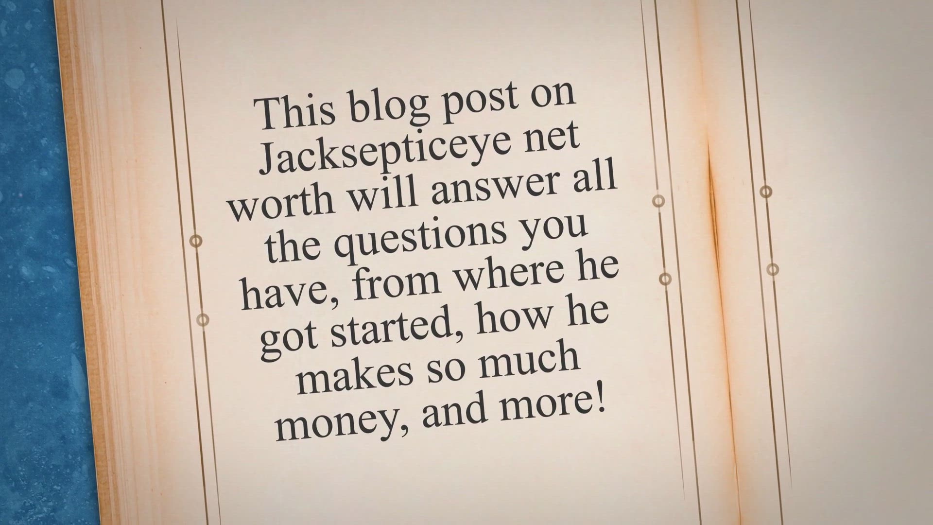 Video thumbnail for Jacksepticeye Net Worth: Is He One of the Richest YouTubers?