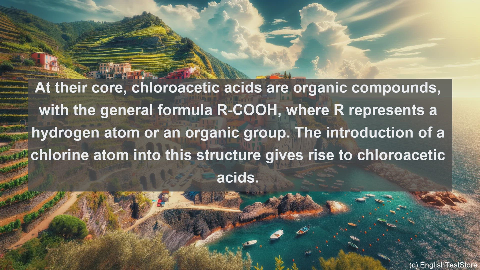 'Video thumbnail for Chloroacetic acids in science  definition and examples'