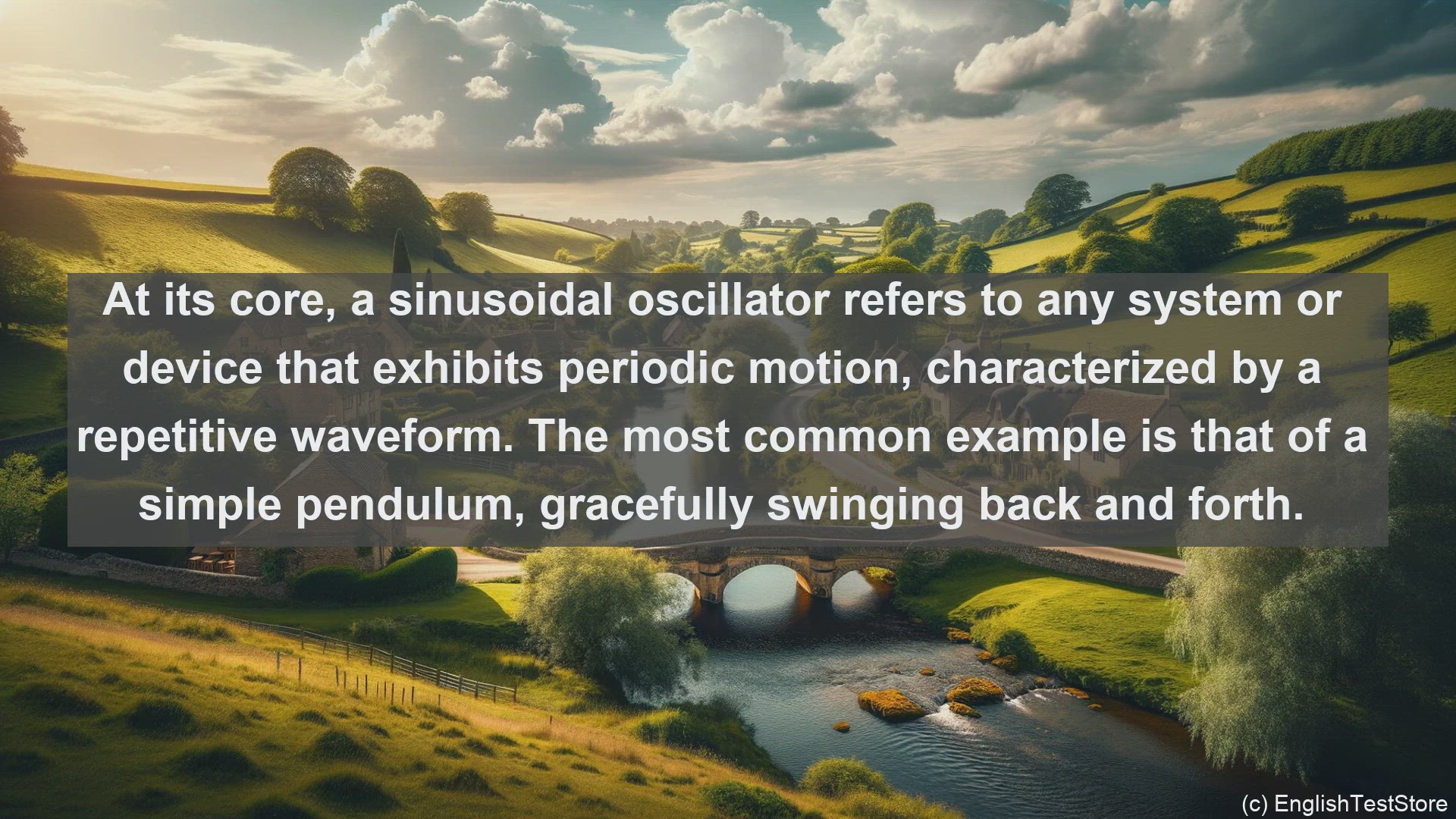 'Video thumbnail for Sinusoidal oscillator in science  definition and examples'