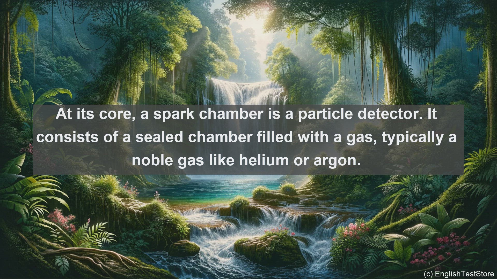'Video thumbnail for Spark chamber in science  definition and examples'