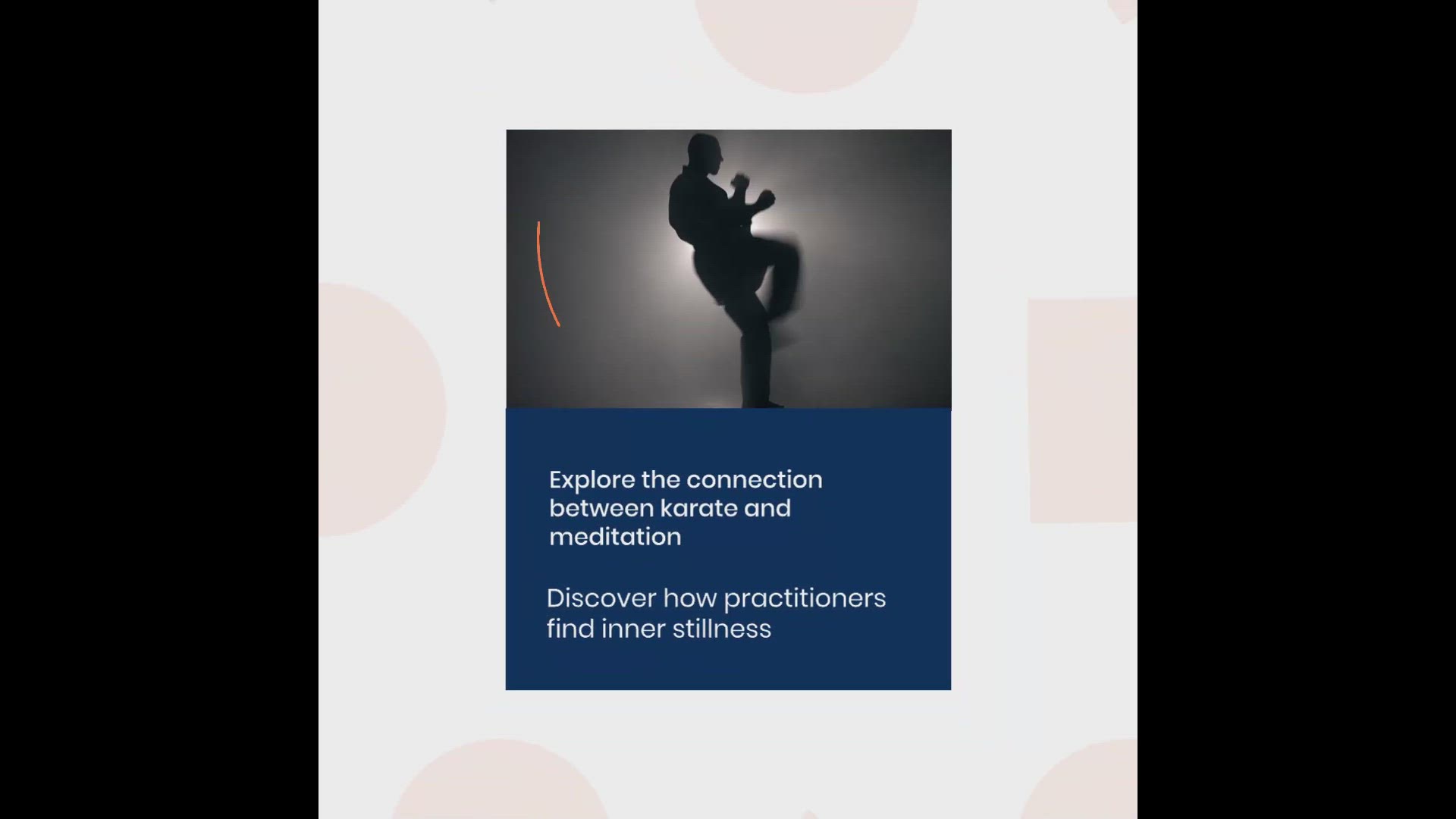 'Video thumbnail for Karate and Meditation: Finding Inner Stillness in Practice'