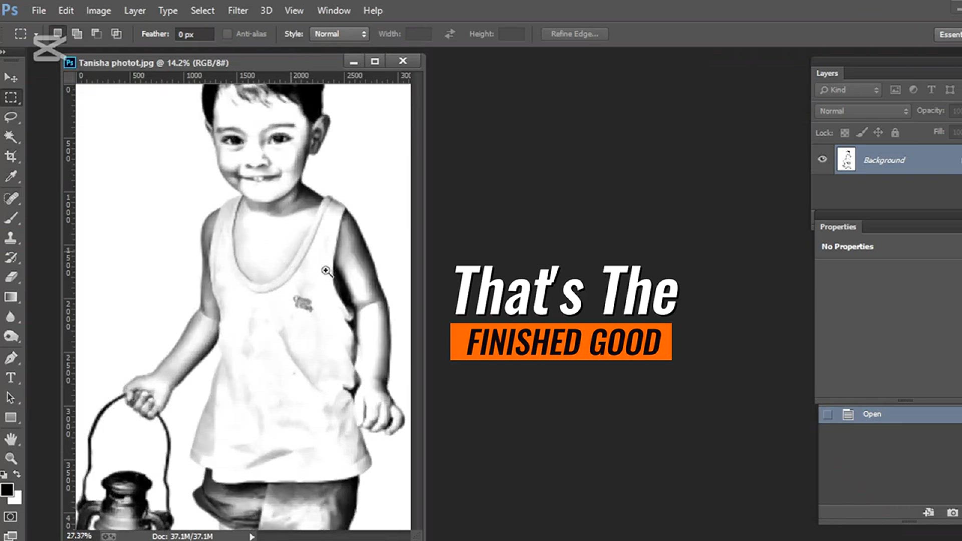 'Video thumbnail for How to Make Sketch in Photoshop _ Image to Sketch _ #sketch'