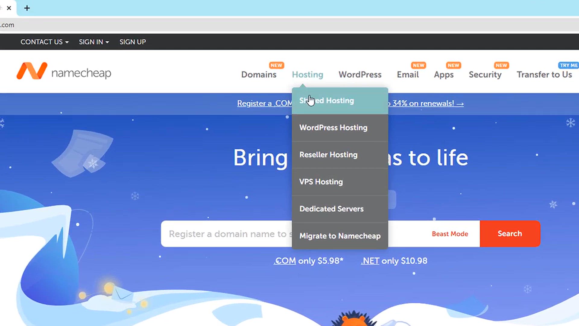 'Video thumbnail for How to Buy Domain and Hosting From Namecheap __ How to Purchase Hosting 2022 - hosting kaise kharide'