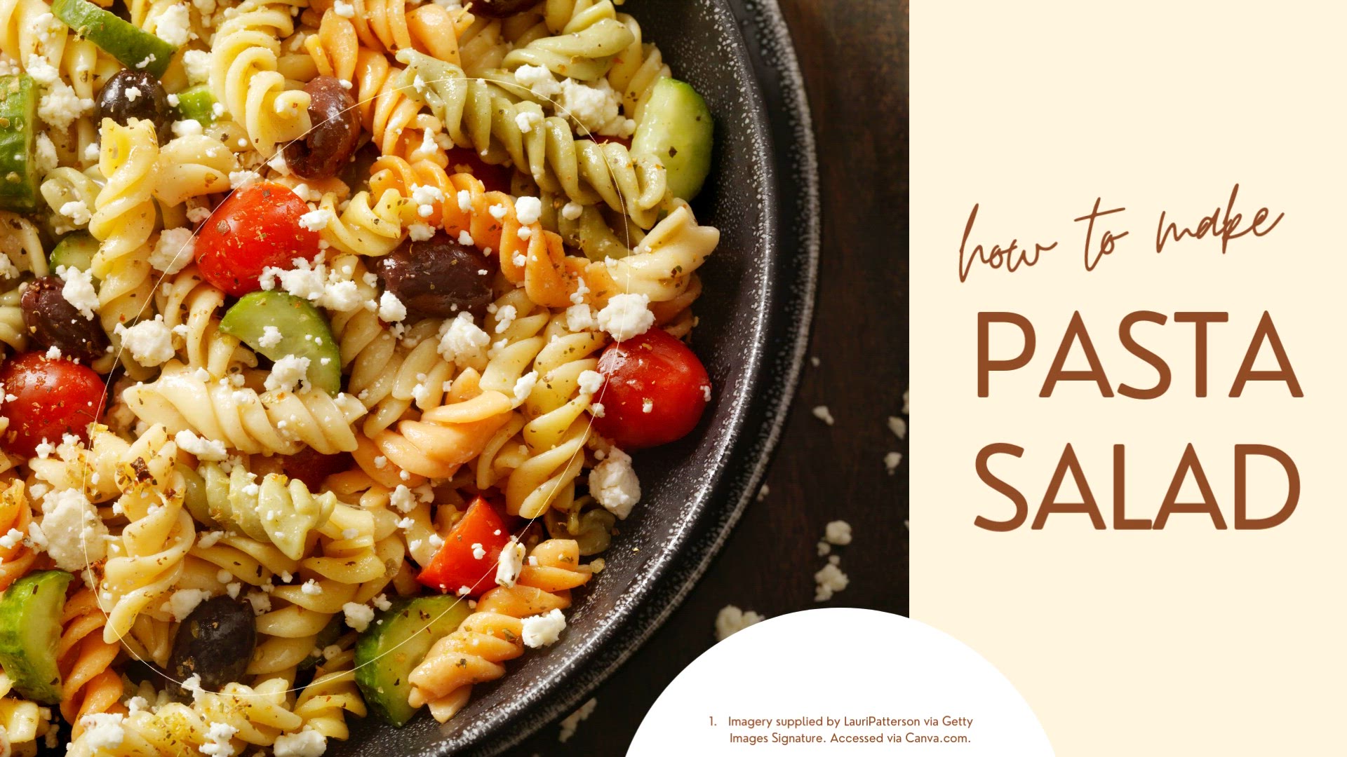 'Video thumbnail for Pasta Salad'