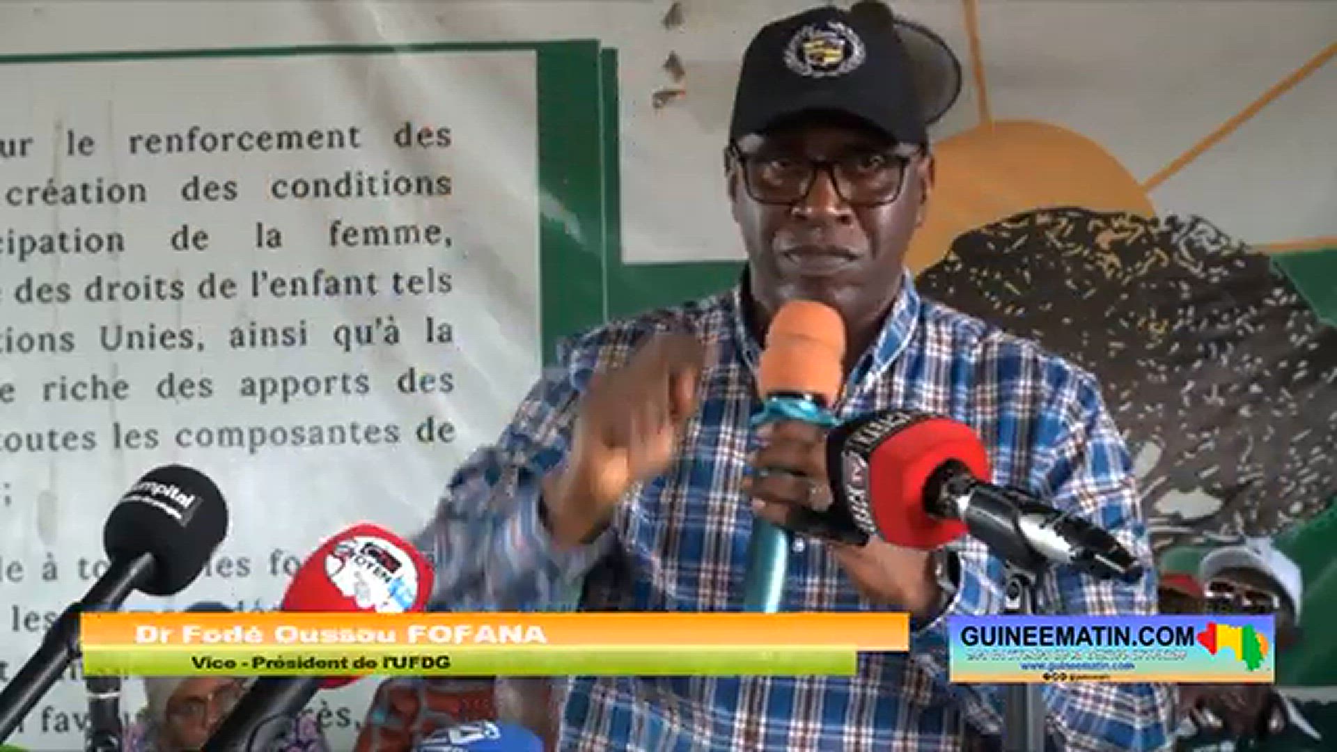 Video thumbnail for 🔴 Dr. Fodé Oussou Fofana aux militants de l'UFDG ; ''ne répondez pas à ceux qui nous attaquent'
