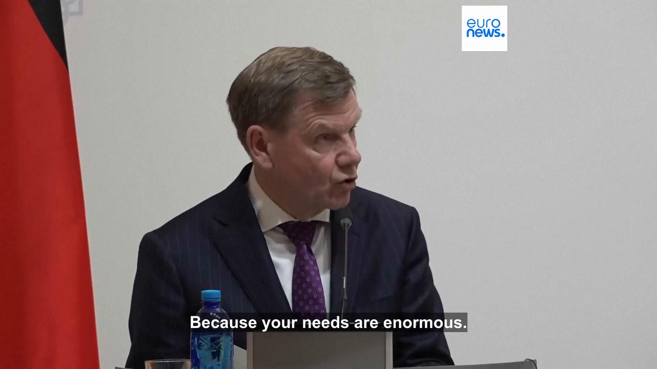 'Video thumbnail for Ukraine's freedom 'most important task' for foreign policy, German FM Wadephul says'