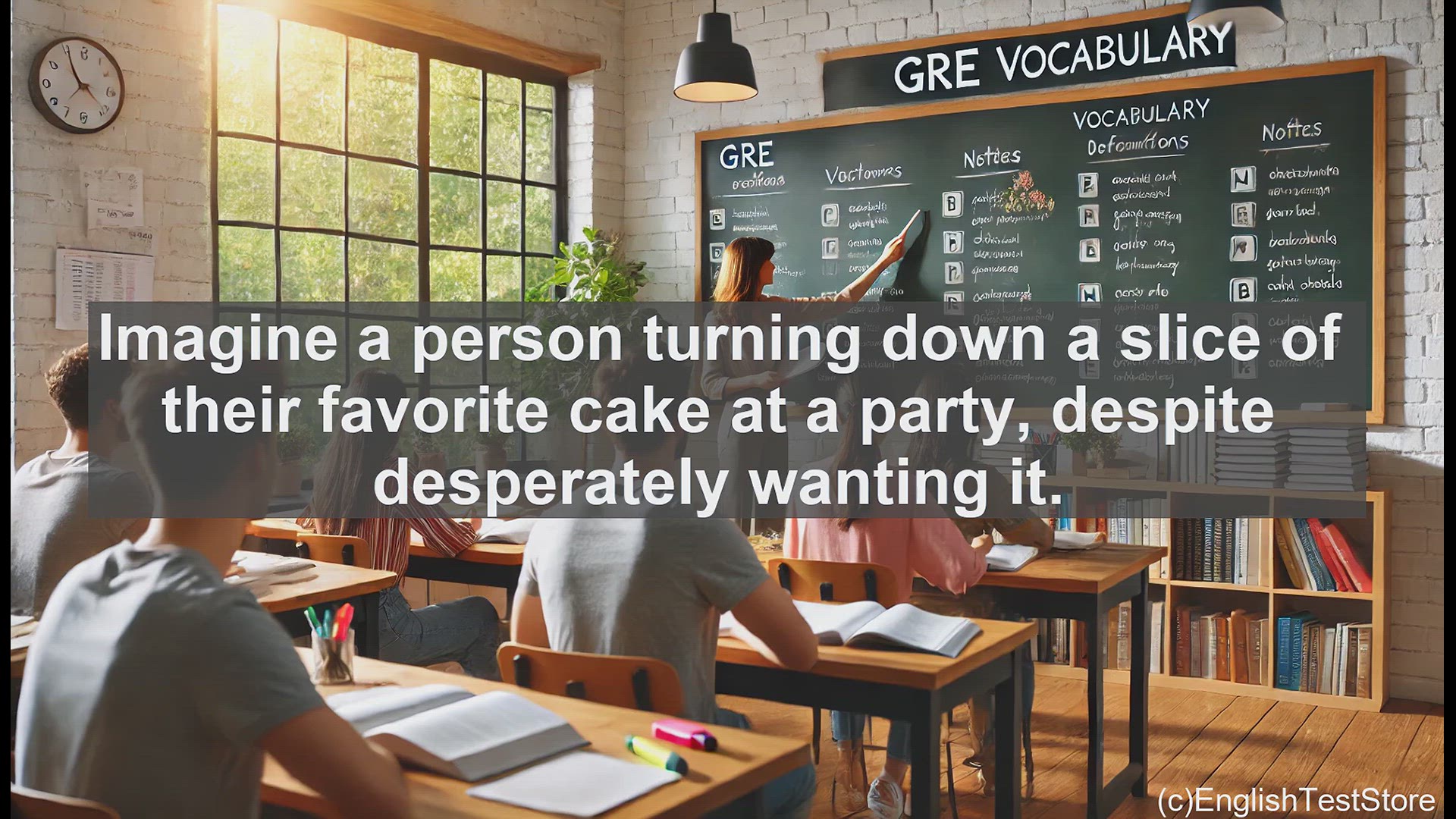 'Video thumbnail for GRE Vocabulary Lesson: The Power of Abnegation - Voluntary Self-Denial'