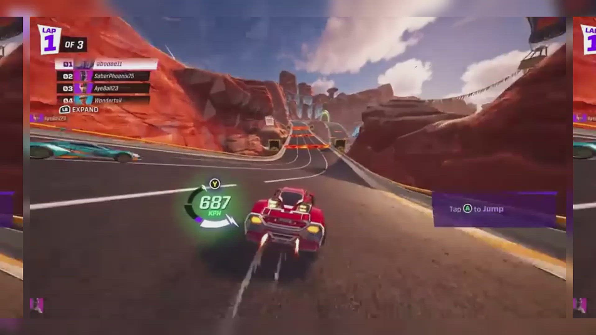 'Video thumbnail for مراجعة لعبة روكيت ريسينج داخل فورت نايت: تجربة غير مسبوقة - Rocket Racing'
