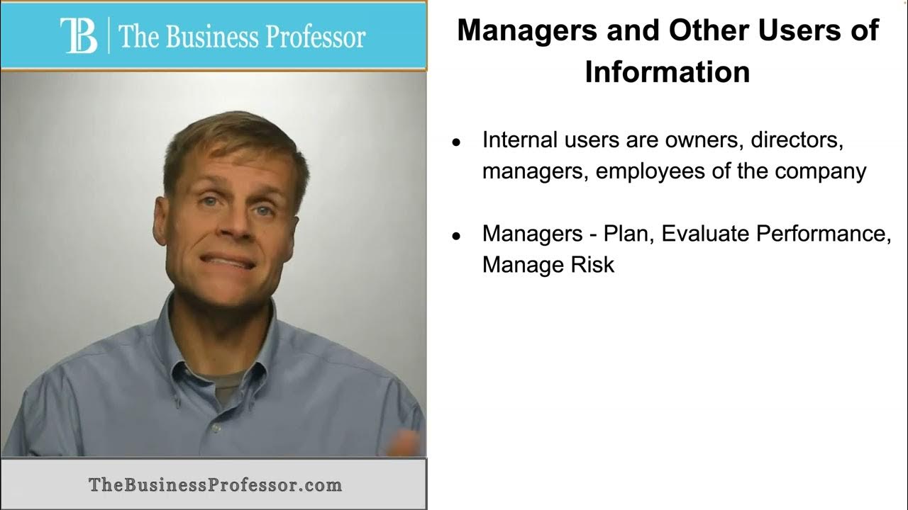 'Video thumbnail for Managers and Other Users of Information'