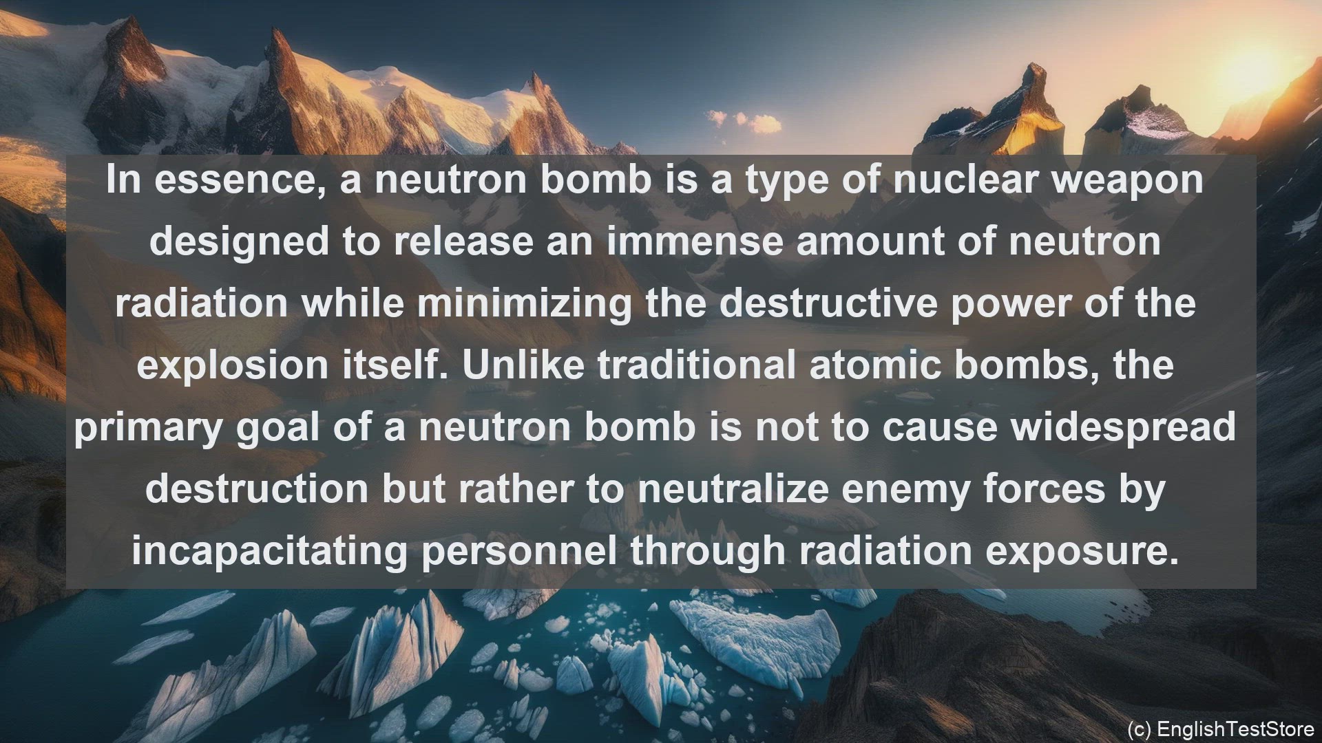 'Video thumbnail for Neutron bomb in science  definition and examples'