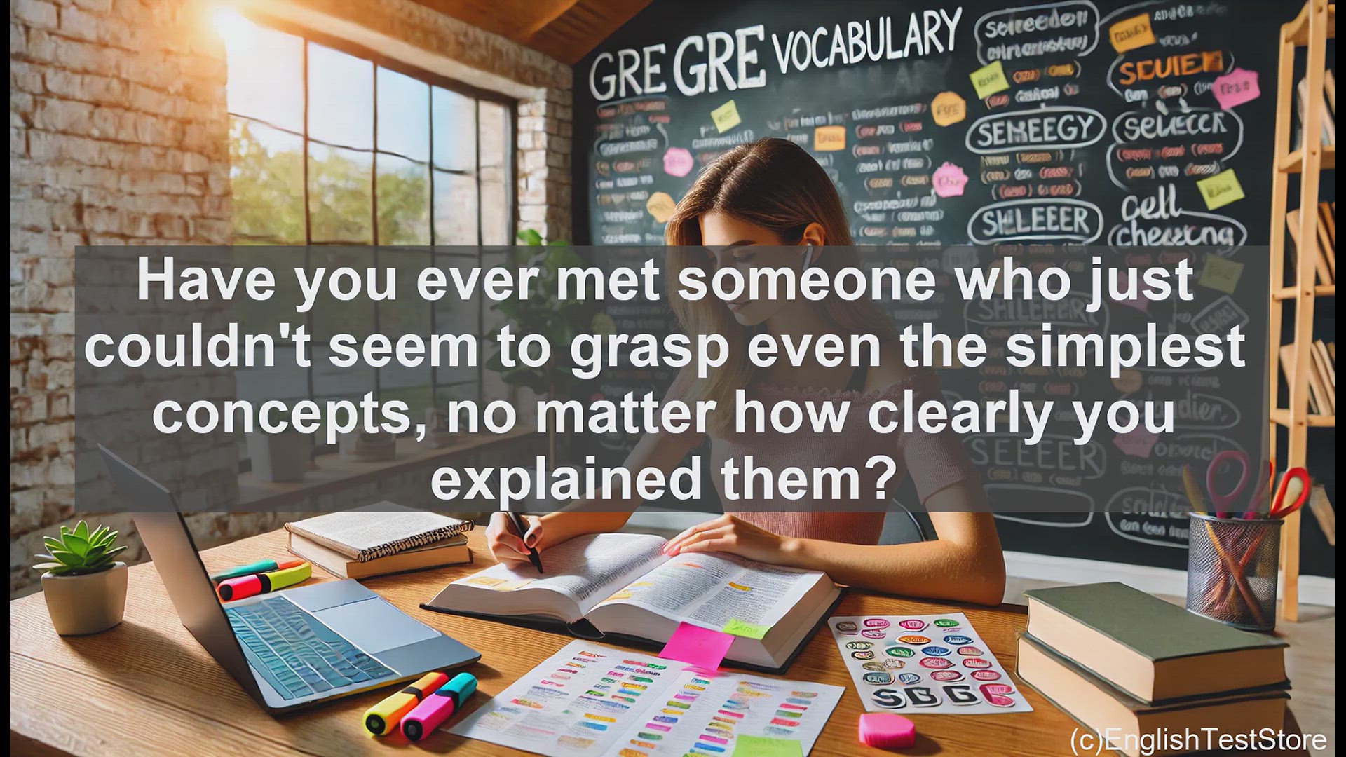 'Video thumbnail for GRE Vocabulary Lesson: Exploring the Meaning and Usage of the Word 'Obtuse''