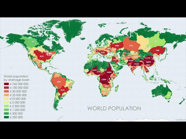 Video thumbnail for Global River Basins: A Population Perspective