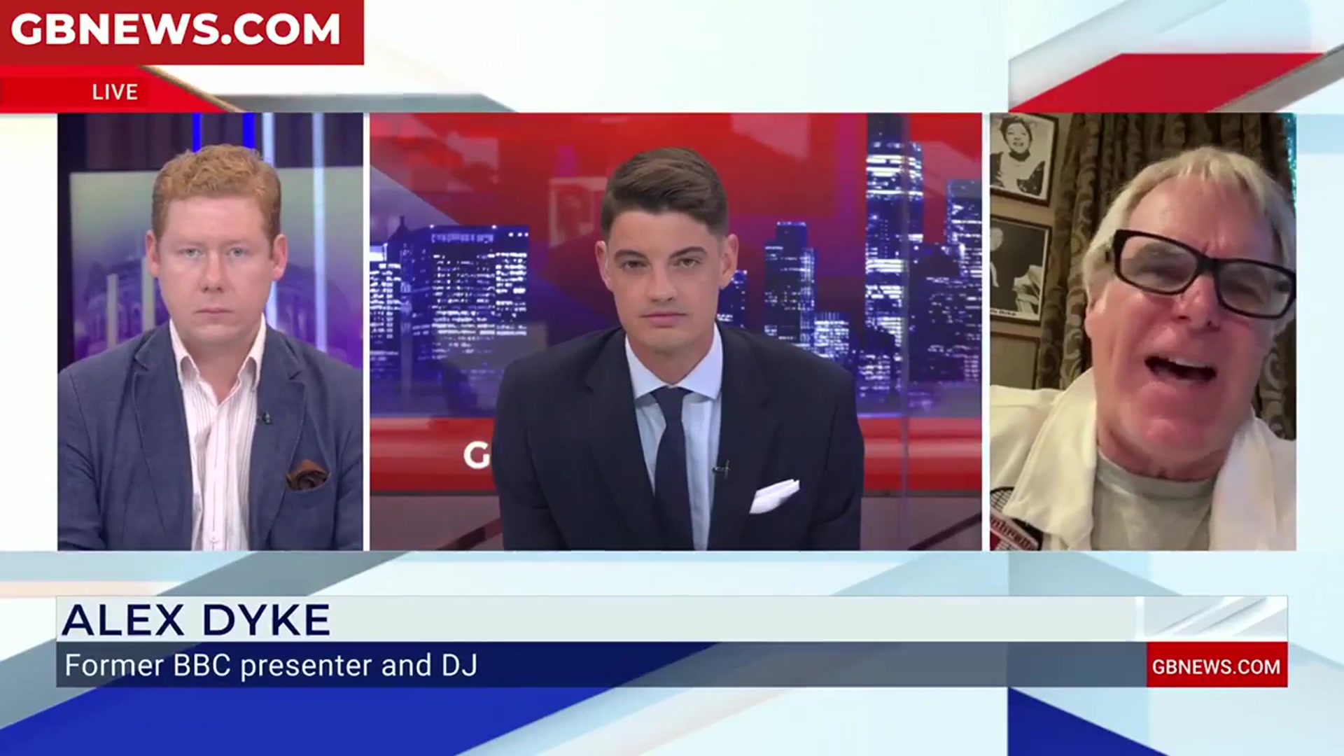 'Video thumbnail for Ex-BBC presenter 'outraged' at broadcaster for airing Bob Vylan Glastonbury performance'