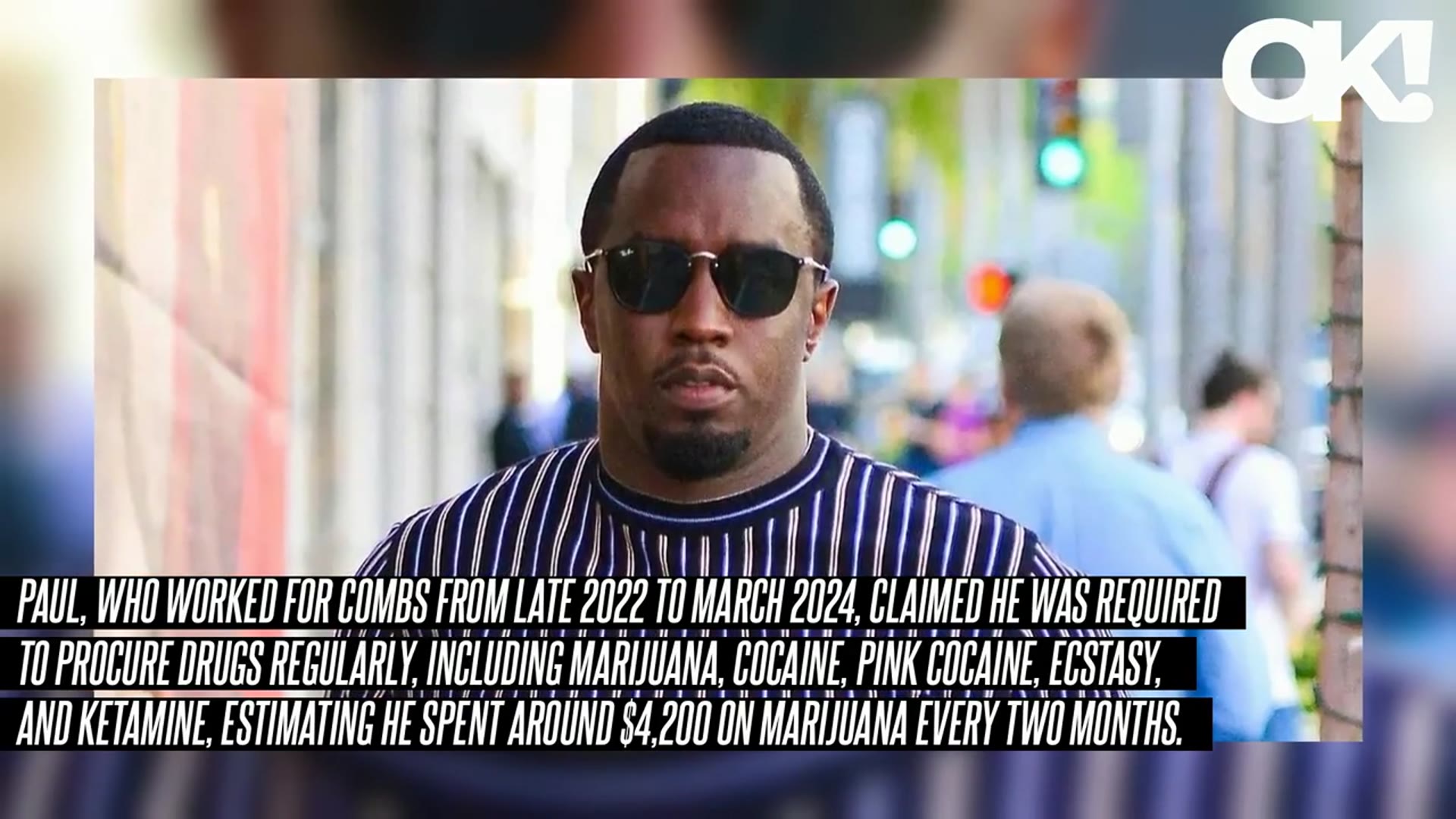 'Video thumbnail for Sean 'Diddy' Combs Spent at Least $4,200 on Drugs Every 2 Months, Would Make Staff Try First to 'Check It'