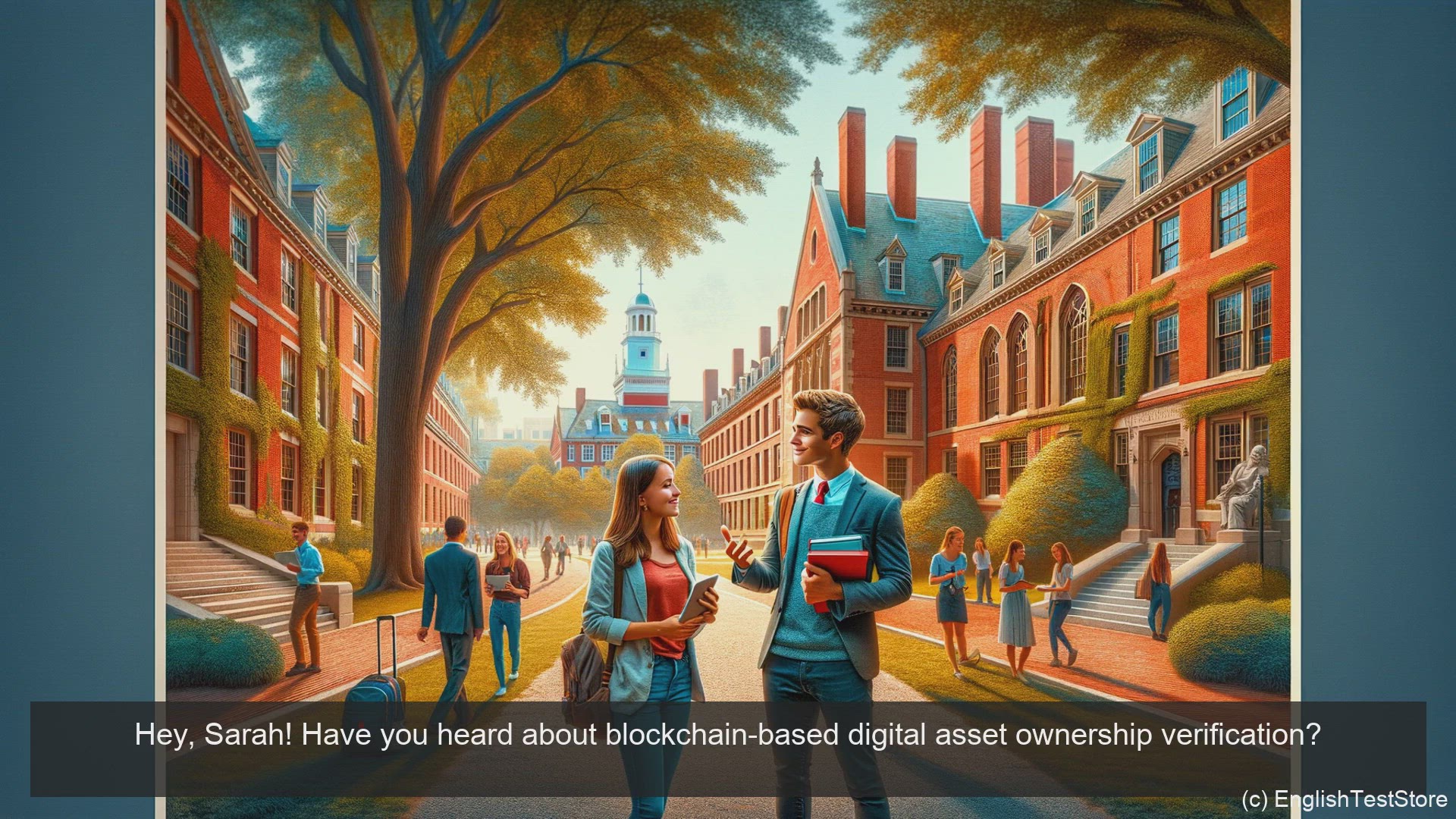 'Video thumbnail for English Conversation for Informatics Engineering: Blockchain-based Digital Asset Ownership Verification'