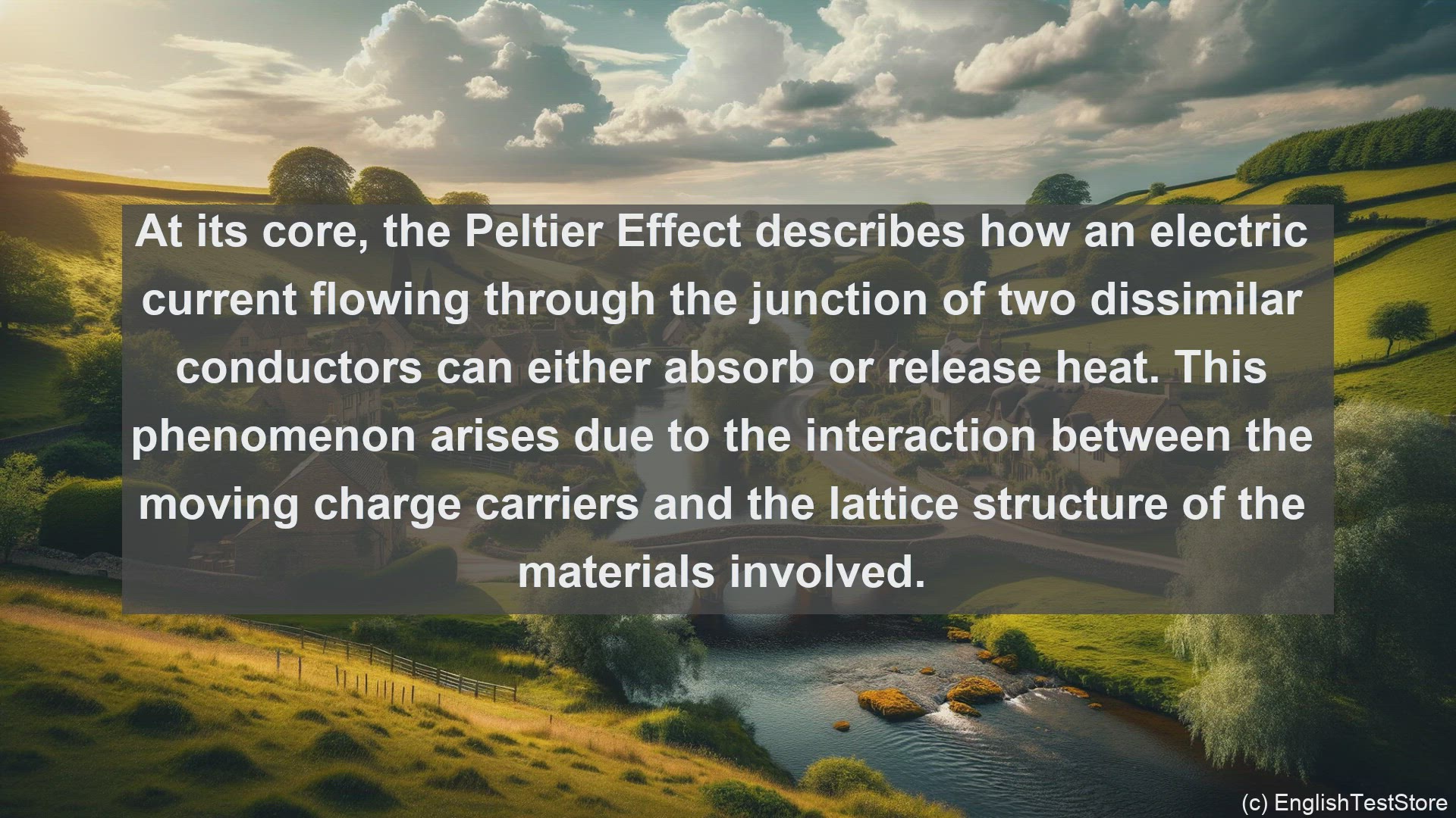 'Video thumbnail for Peltier effect in science  definition and examples'