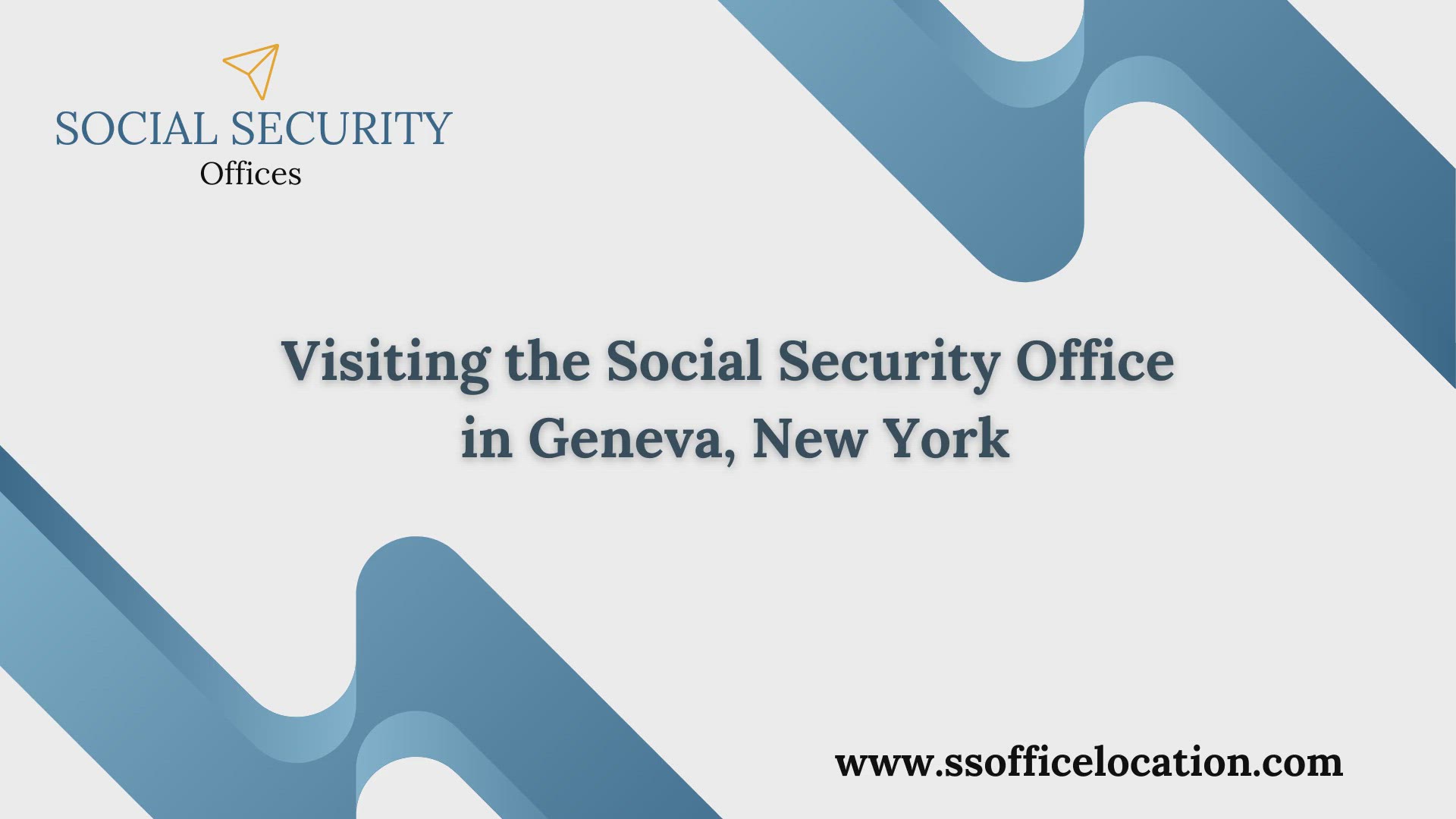 'Video thumbnail for Guide to Visiting the Social Security Office in Geneva, New York'