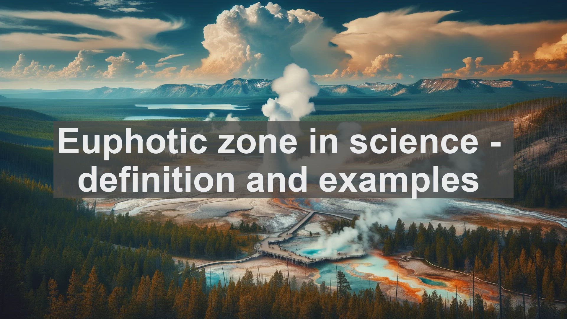'Video thumbnail for Euphotic zone in science  definition and examples'