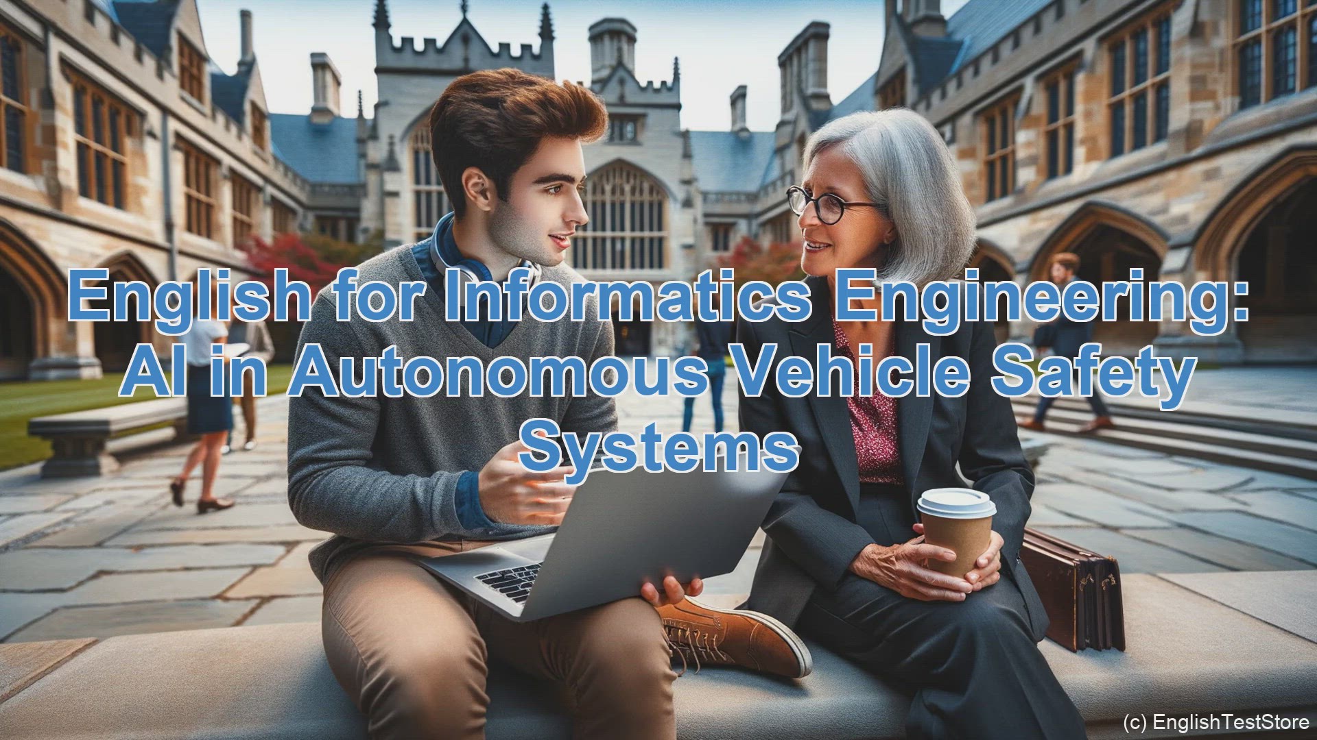 'Video thumbnail for English Conversation for Informatics Engineering: AI in Autonomous Vehicle Safety Systems'