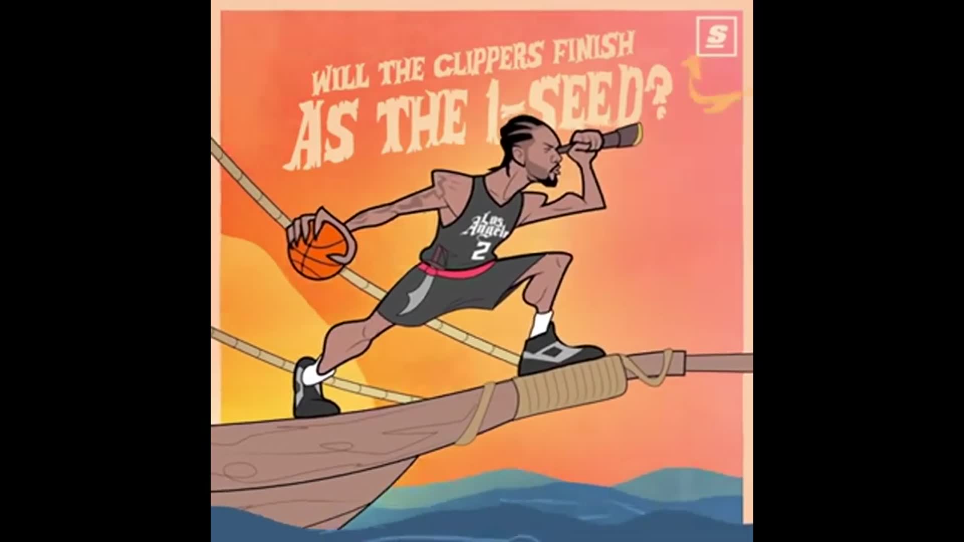 'Video thumbnail for heatcheck: kawhi leonard clippers playoff run prediction'