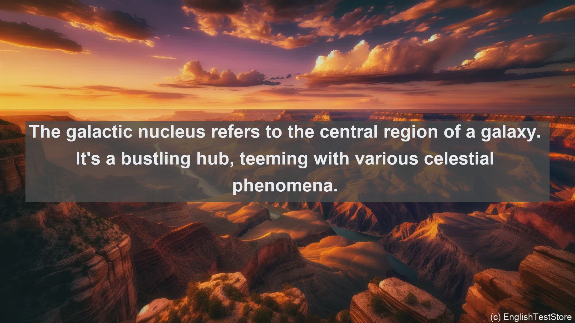 'Video thumbnail for Galactic nucleus in science  definition and examples'