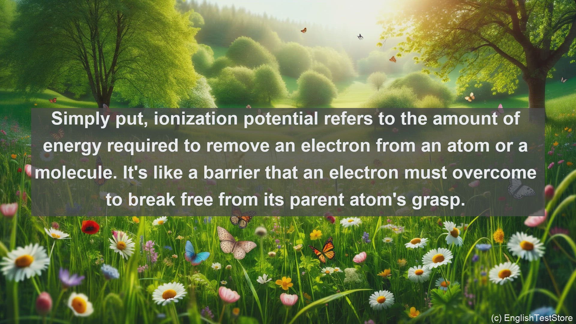 'Video thumbnail for Ionization potential in science  definition and examples'