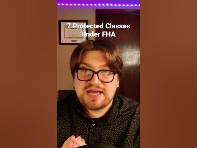 Video thumbnail for Know Your Protected Classes for the Real Estate Exam #realestate #realestateexam #realestatelicense
