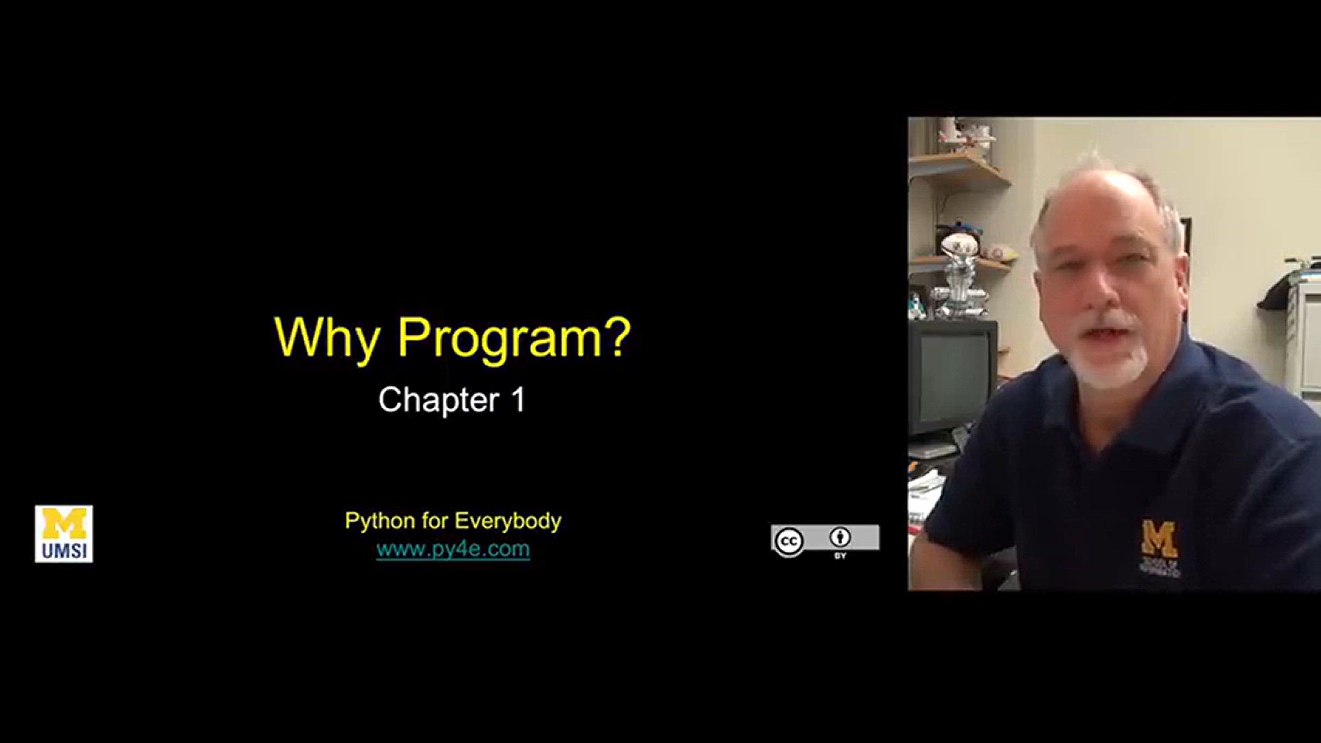 'Video thumbnail for Why Program? (Part 1) - Introduction to Python for Beginners'