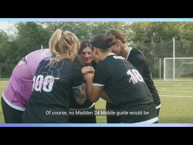 'Video thumbnail for Mastering Madden 24 Mobile: Ultimate Gameplay Guide'