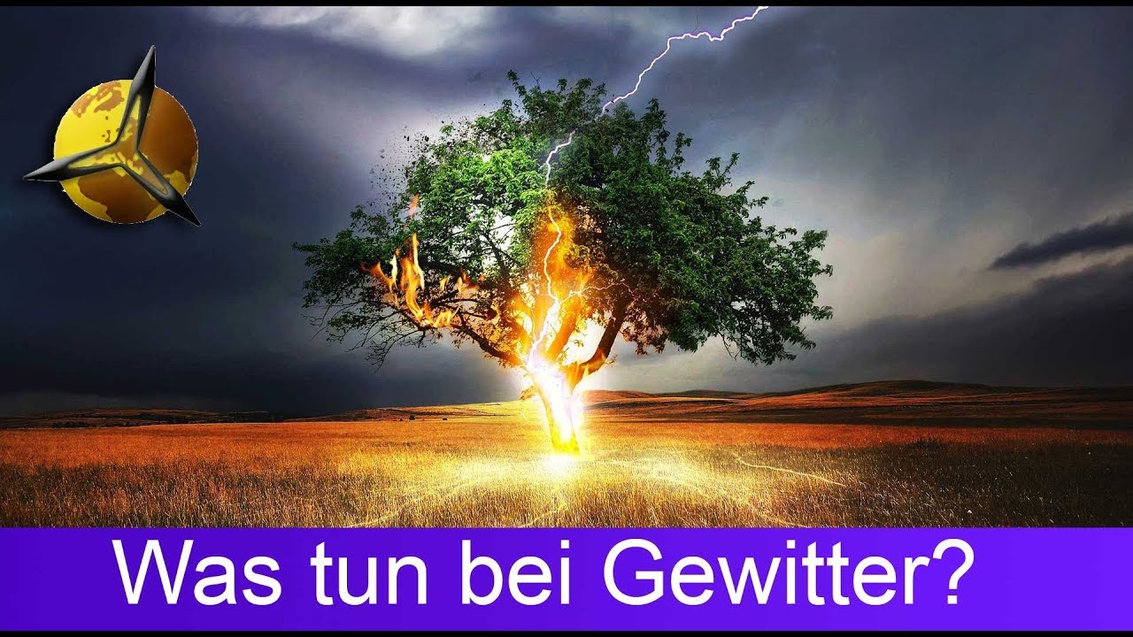 'Video thumbnail for Was tun bei Gewitter? Gewitter Entfernung berechnen!'
