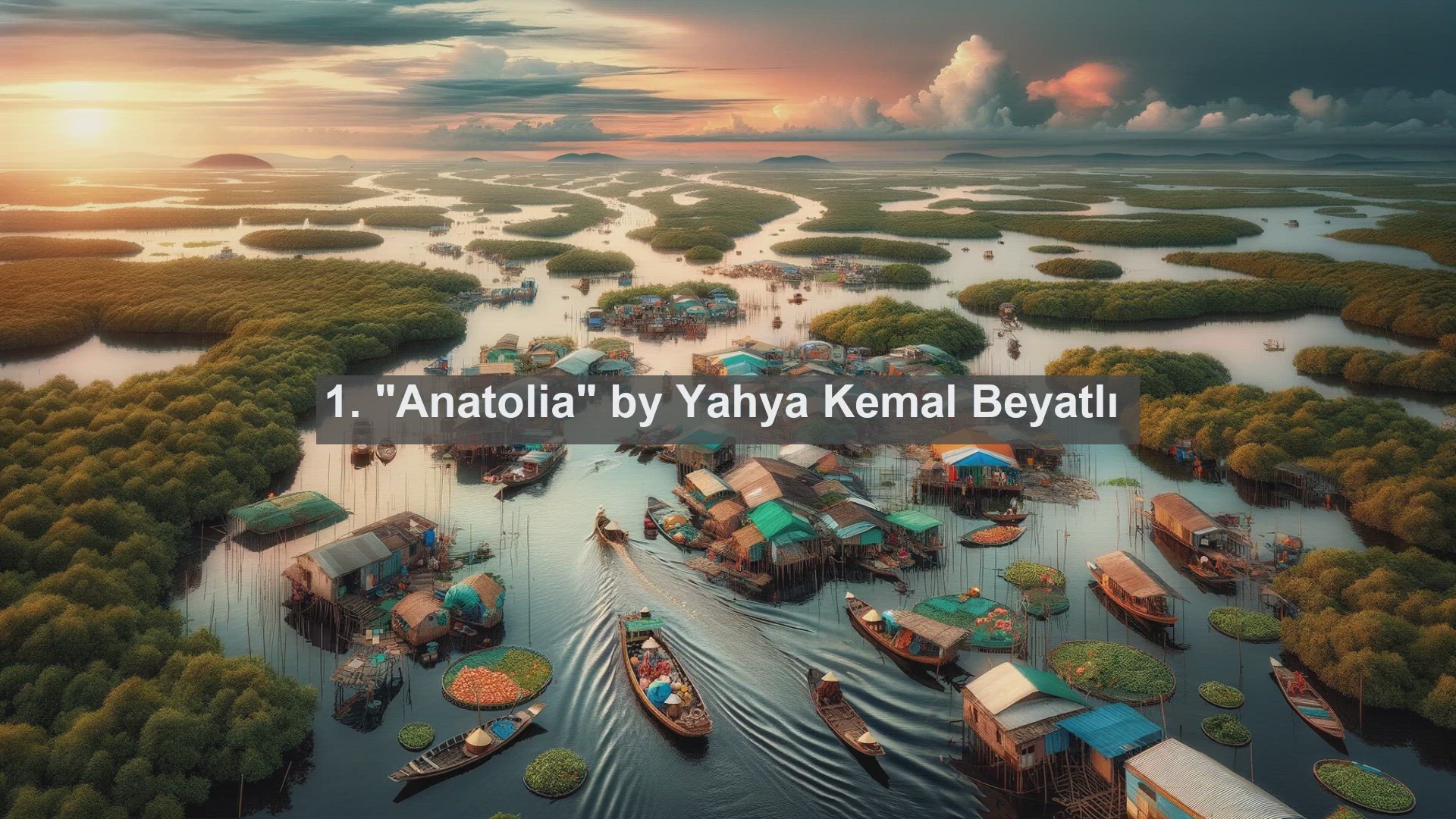 'Video thumbnail for Top 10 Turkish Poetry on Anatolia'