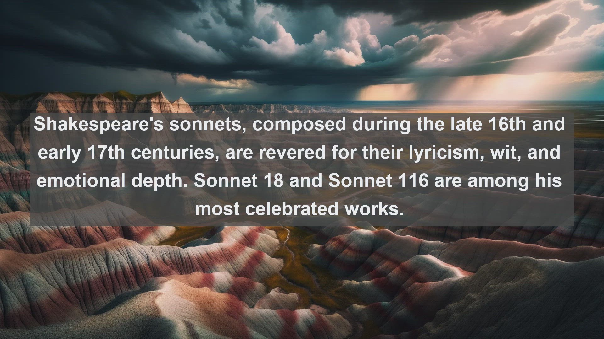 'Video thumbnail for Top 10 English Sonnets and Their Writers'