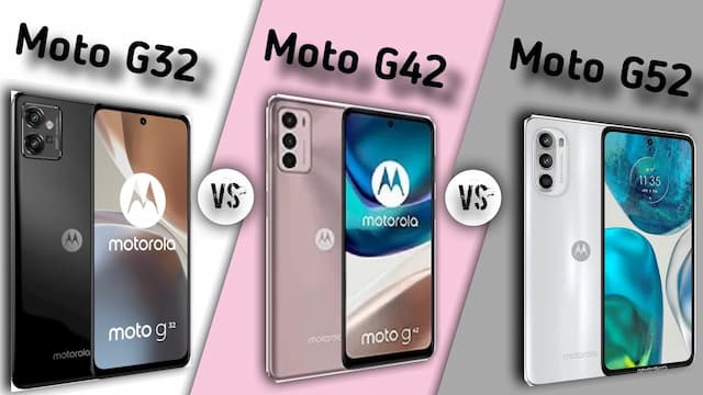'Video thumbnail for Moto G42 vs Moto G32 vs Moto G52(SOC) | Motorola comparison'