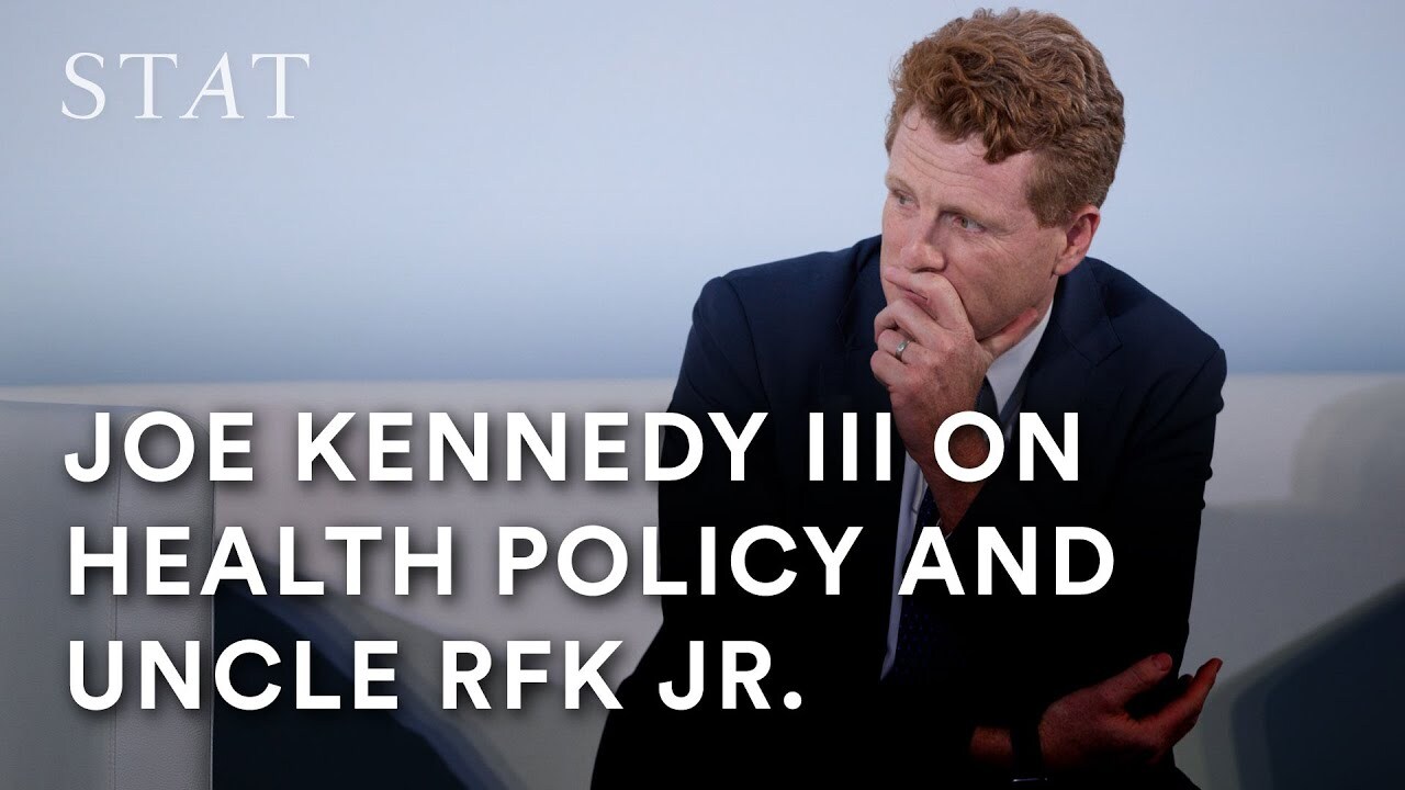 Video thumbnail for Joe Kennedy III on health policy and uncle RFK Jr.