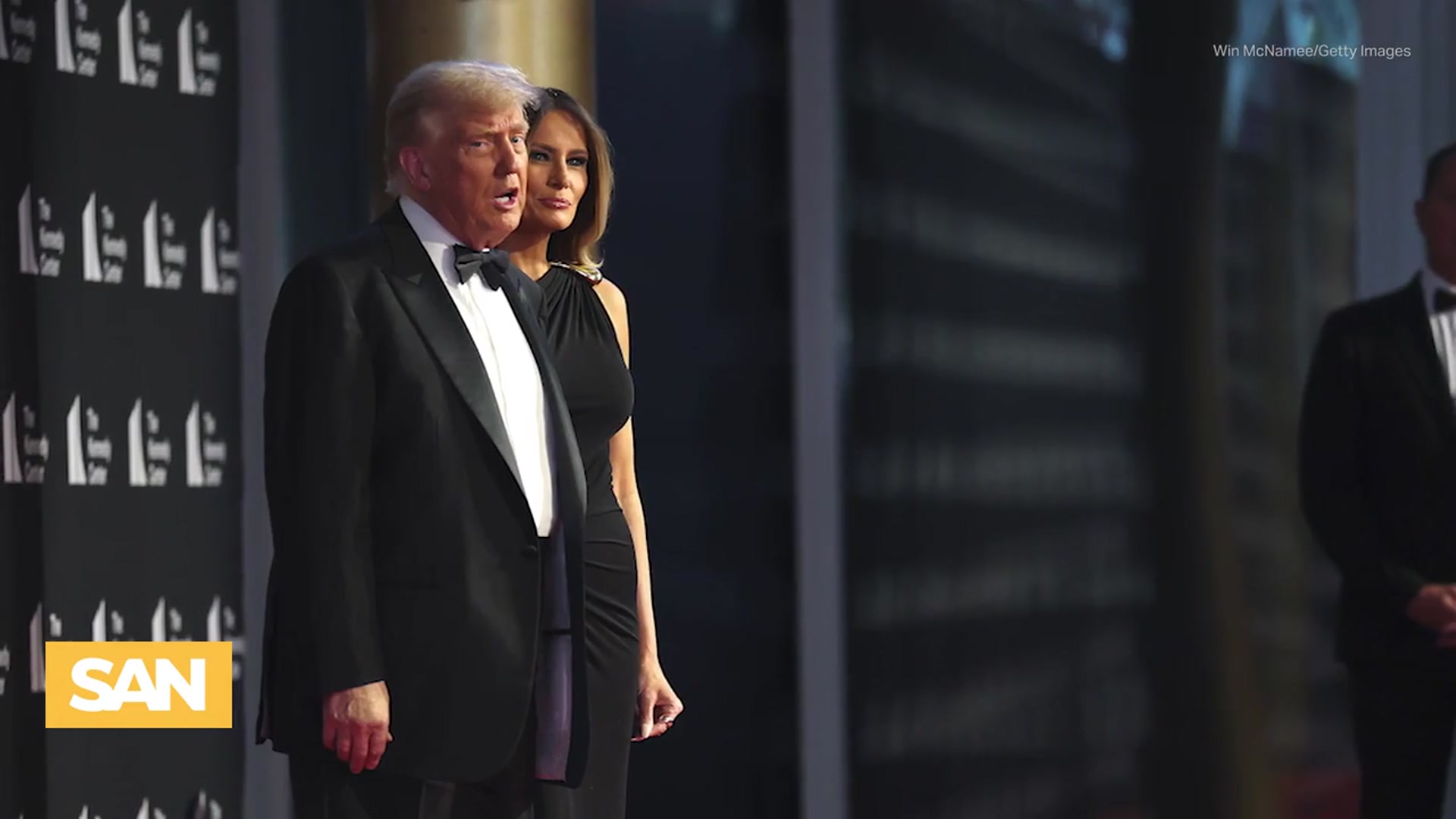 'Video thumbnail for Trump to attend 'Les Mis' open as Kennedy Center faces revenue decline'