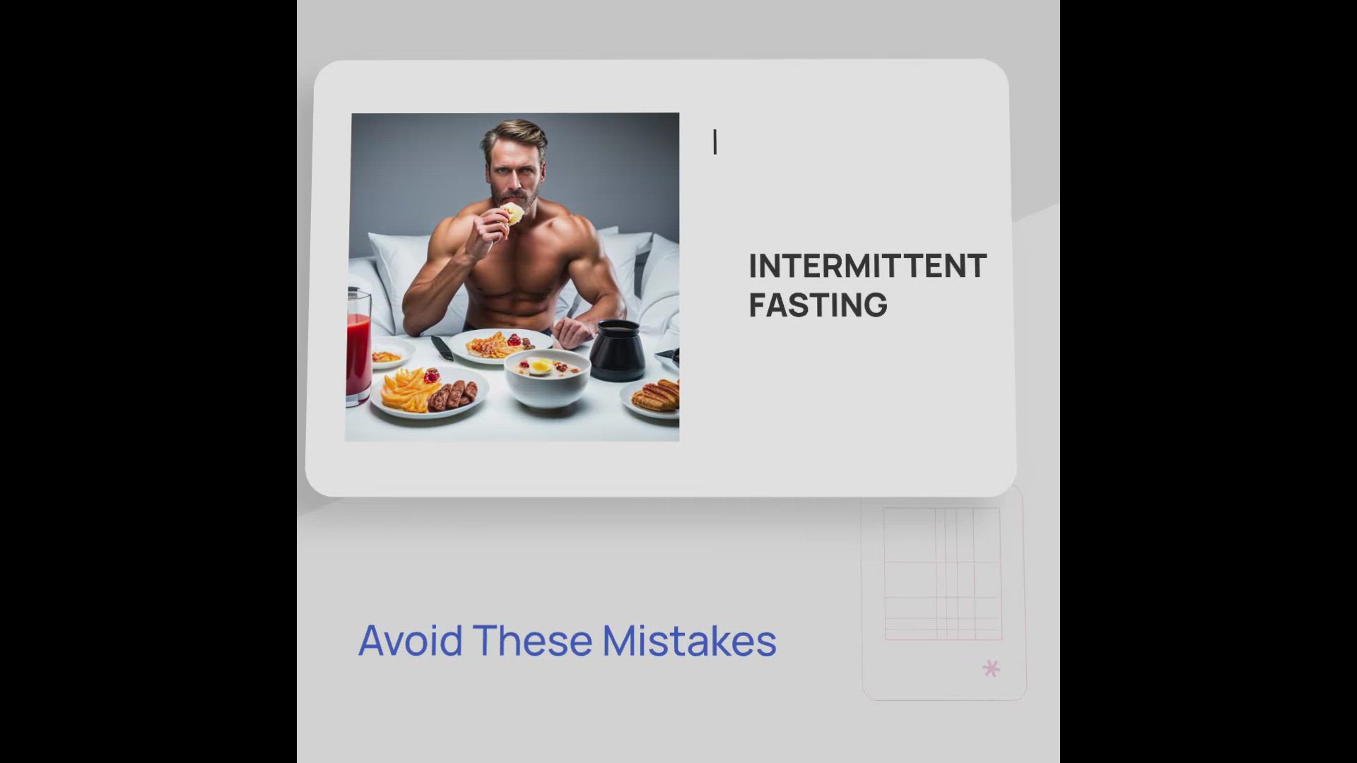 'Video thumbnail for Intermittent Fasting Mistakes'