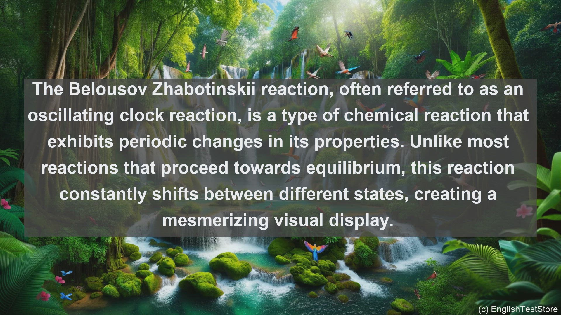 'Video thumbnail for Belousov zhabotinskii reaction in science  definition and examples'
