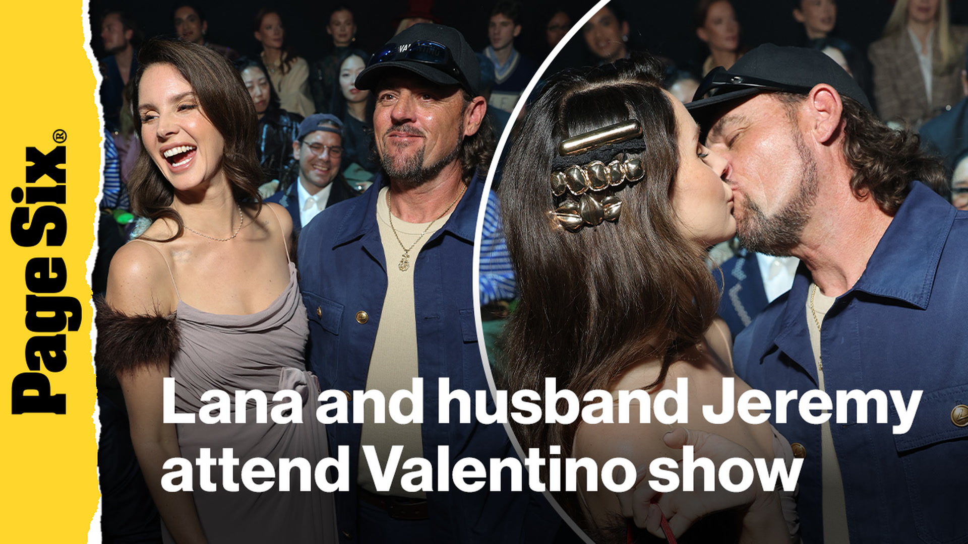 Video thumbnail for Lana Del Rey and husband Jeremy Dufrene turn heads during Paris Fashion Week