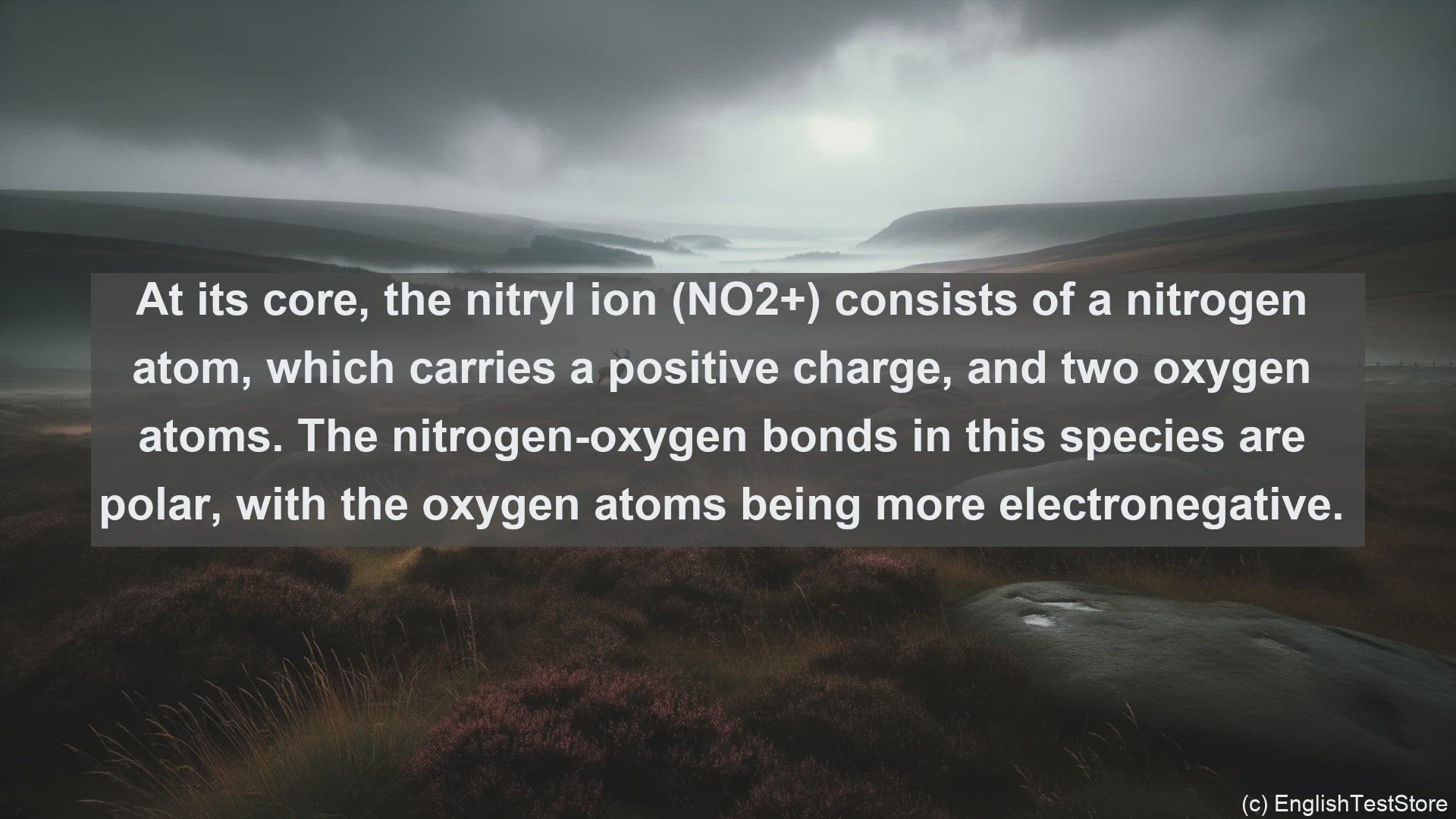 'Video thumbnail for Nitryl ion in science  definition and examples'