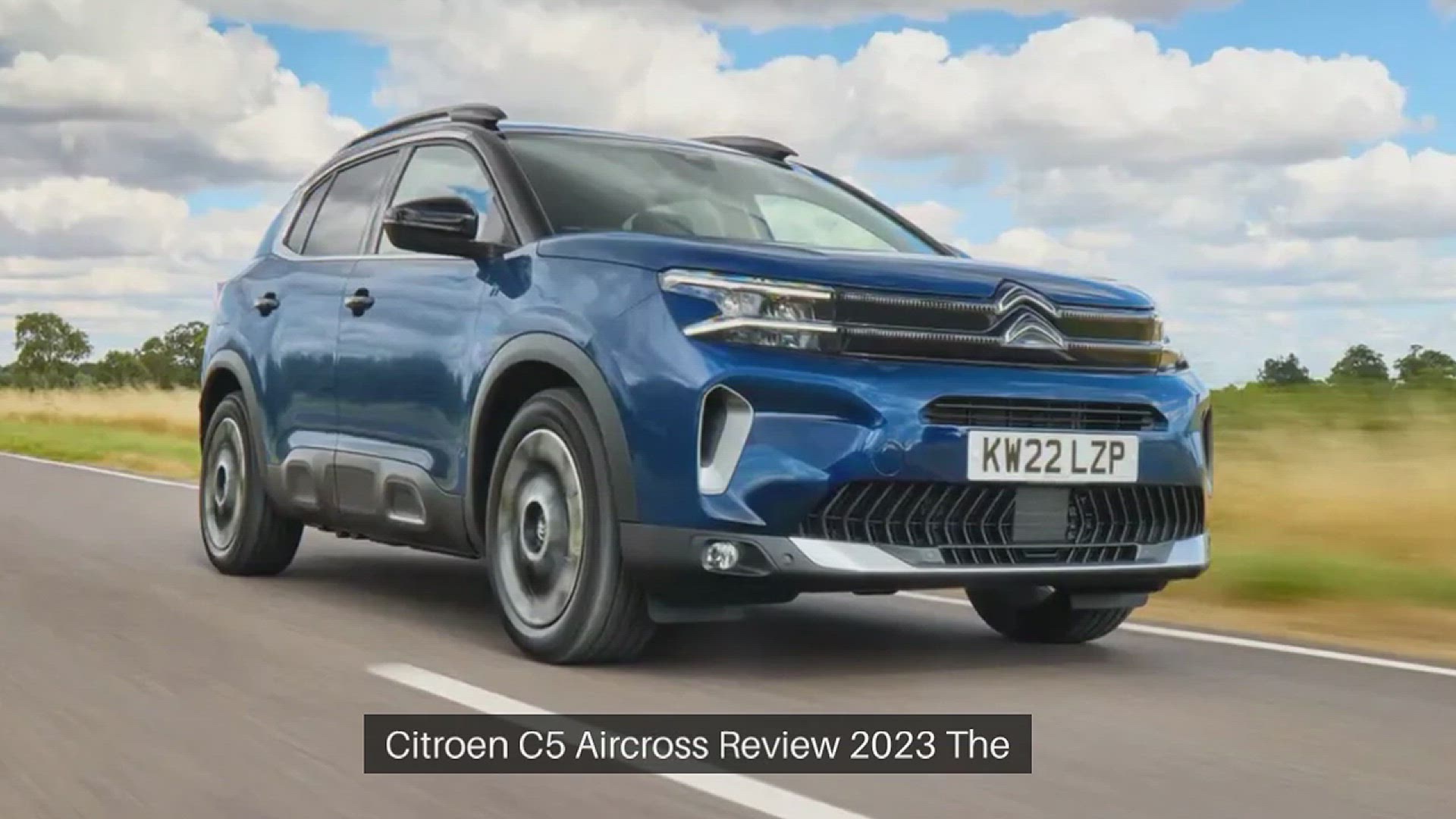 'Video thumbnail for Citroen C5 Aircross review'