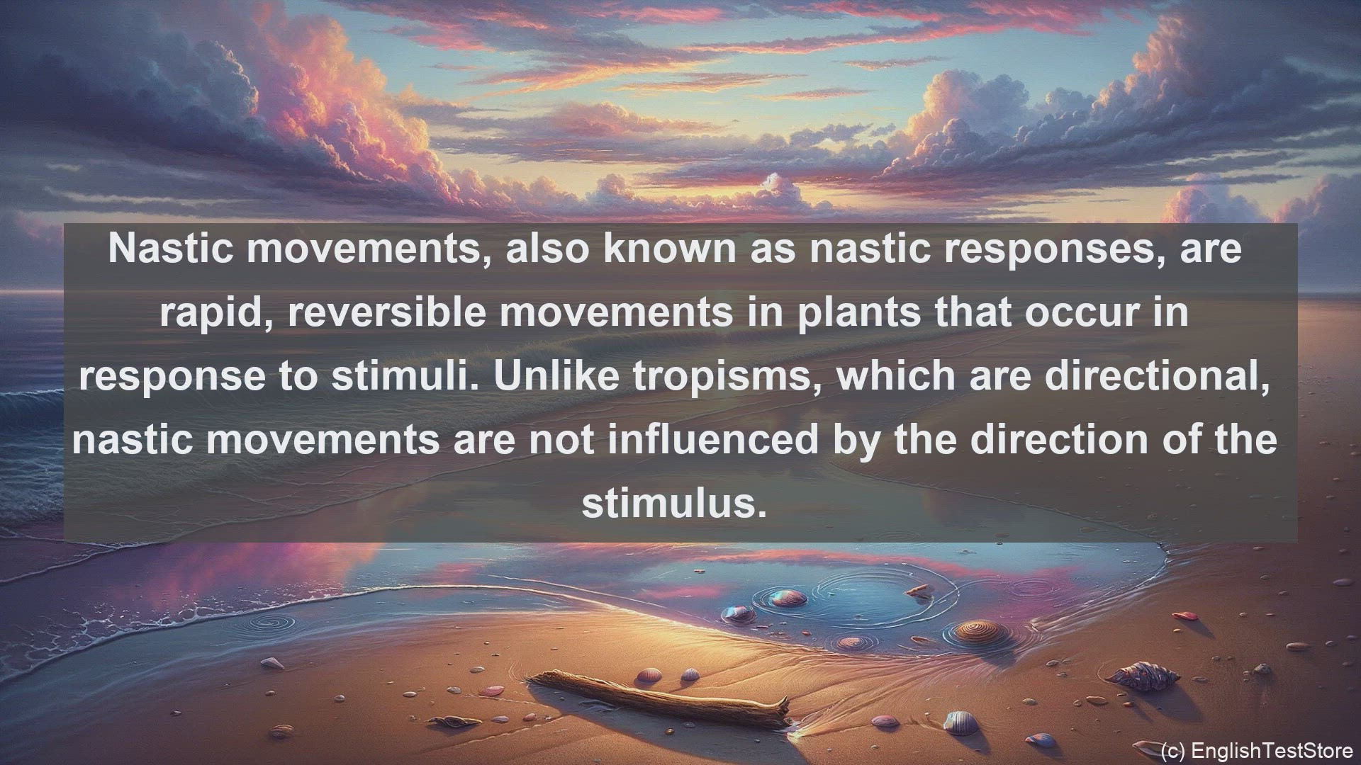 'Video thumbnail for Nastic movements in science  definition and examples'