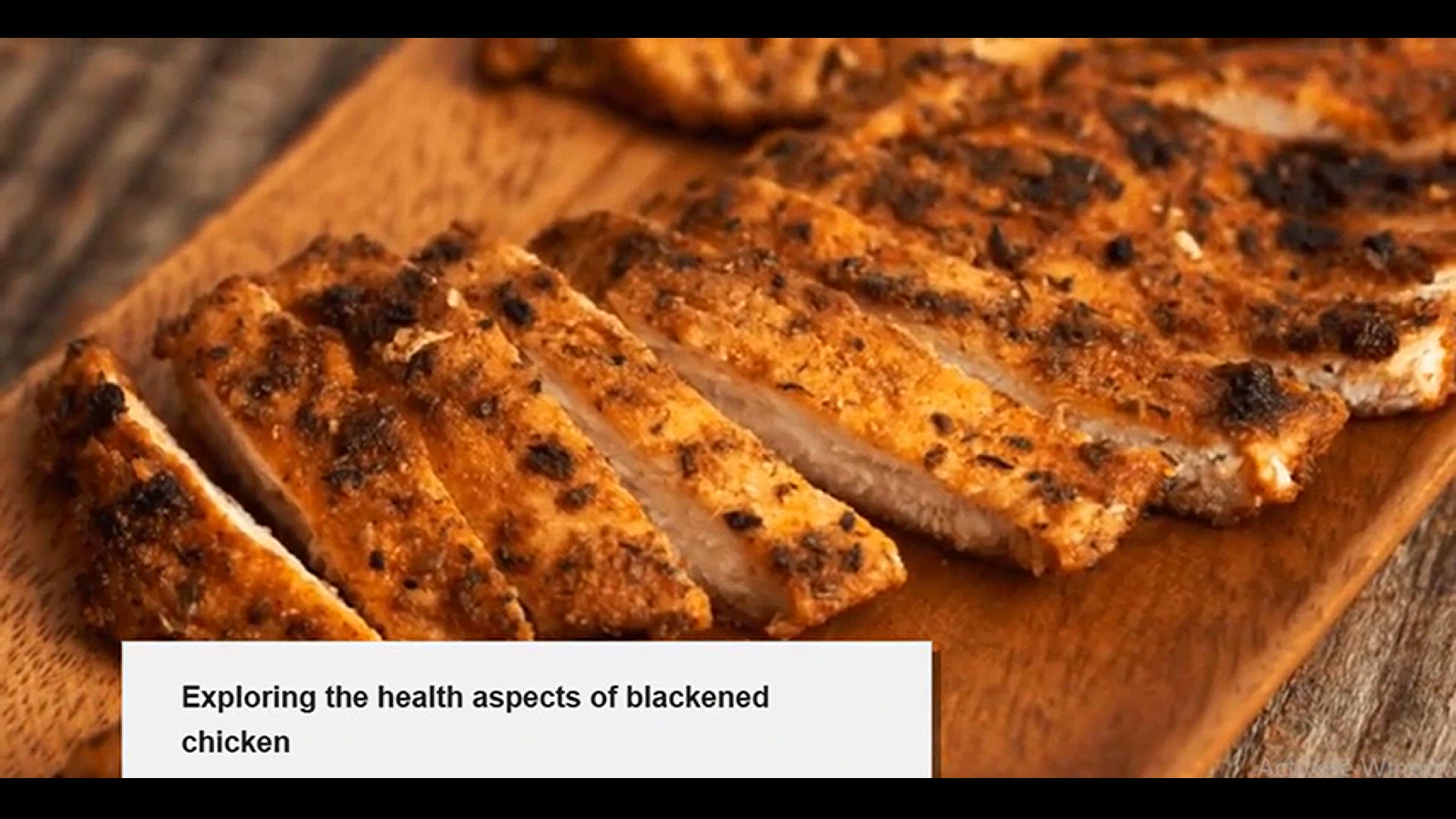 'Video thumbnail for Is Blackened Chicken Healthy? Exploring Its Nutritional Value'