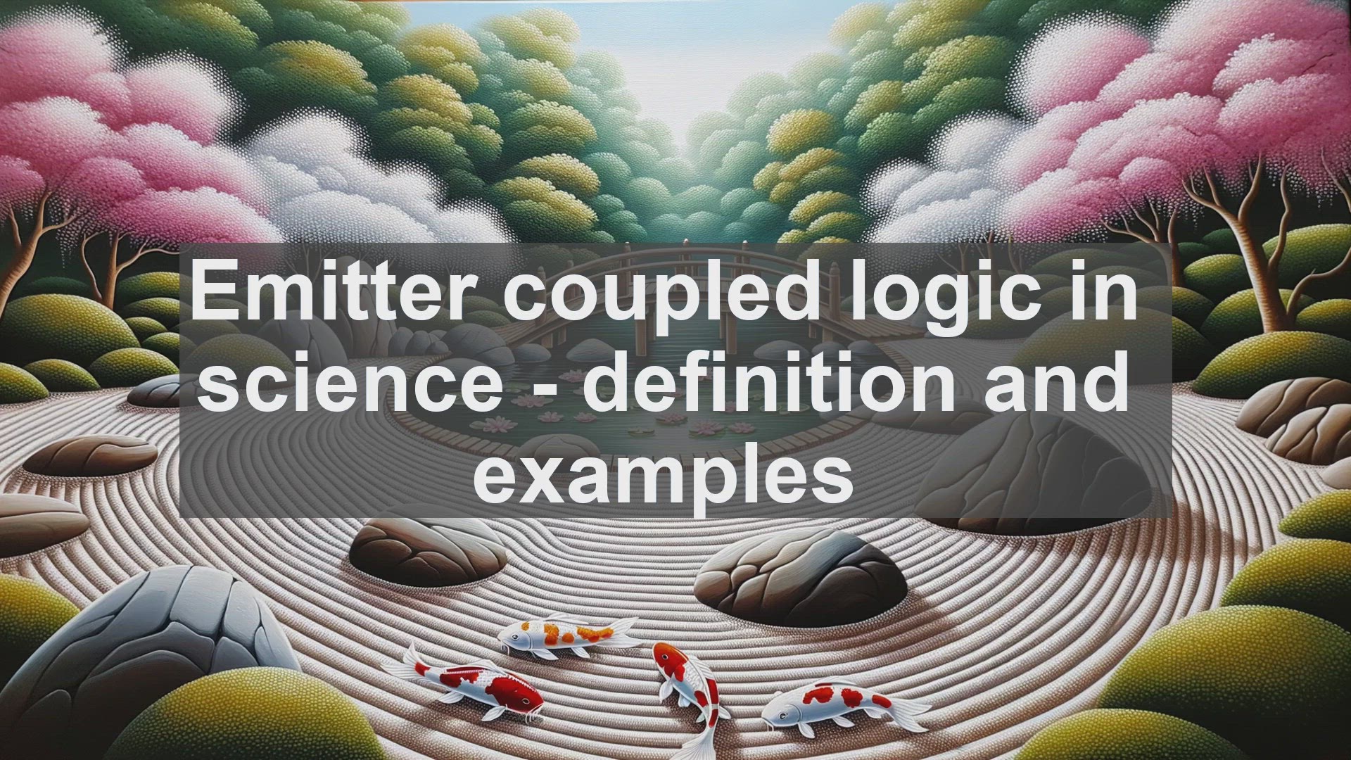 'Video thumbnail for Emitter coupled logic in science  definition and examples'