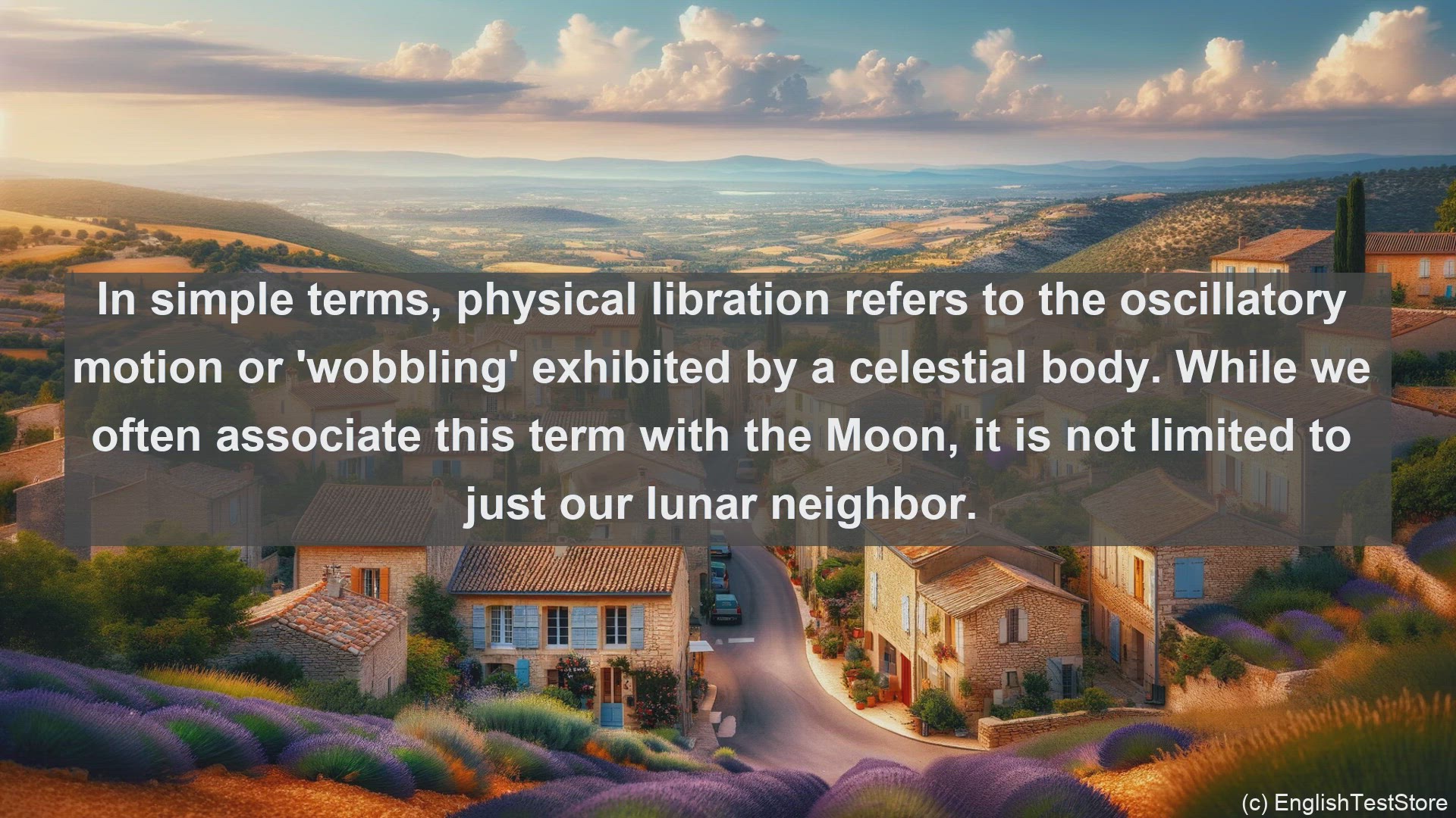 'Video thumbnail for Physical libration in science  definition and examples'