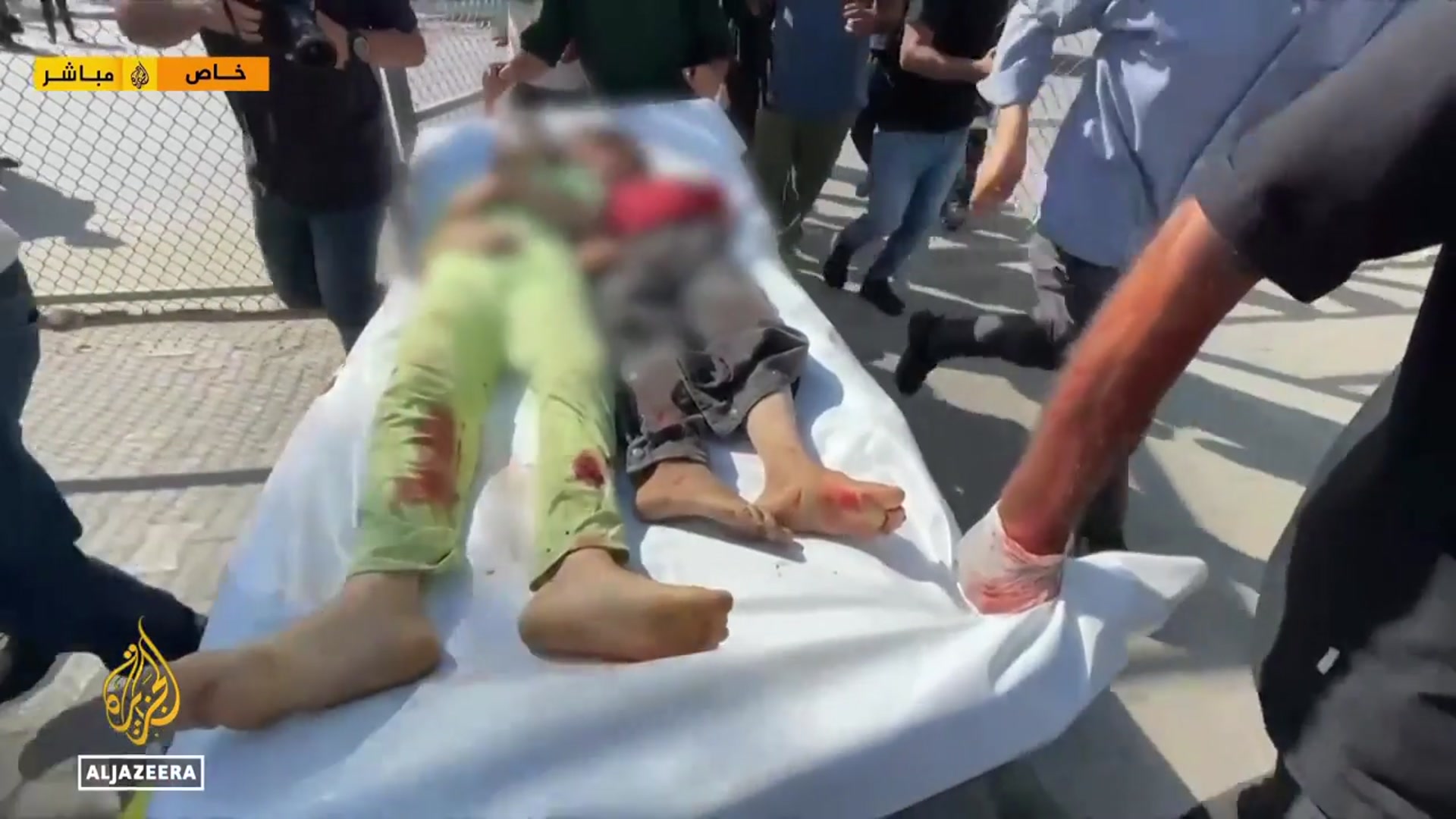 'Video thumbnail for Israeli assault on Gaza kills children, medics and families amid mounting civilian toll'
