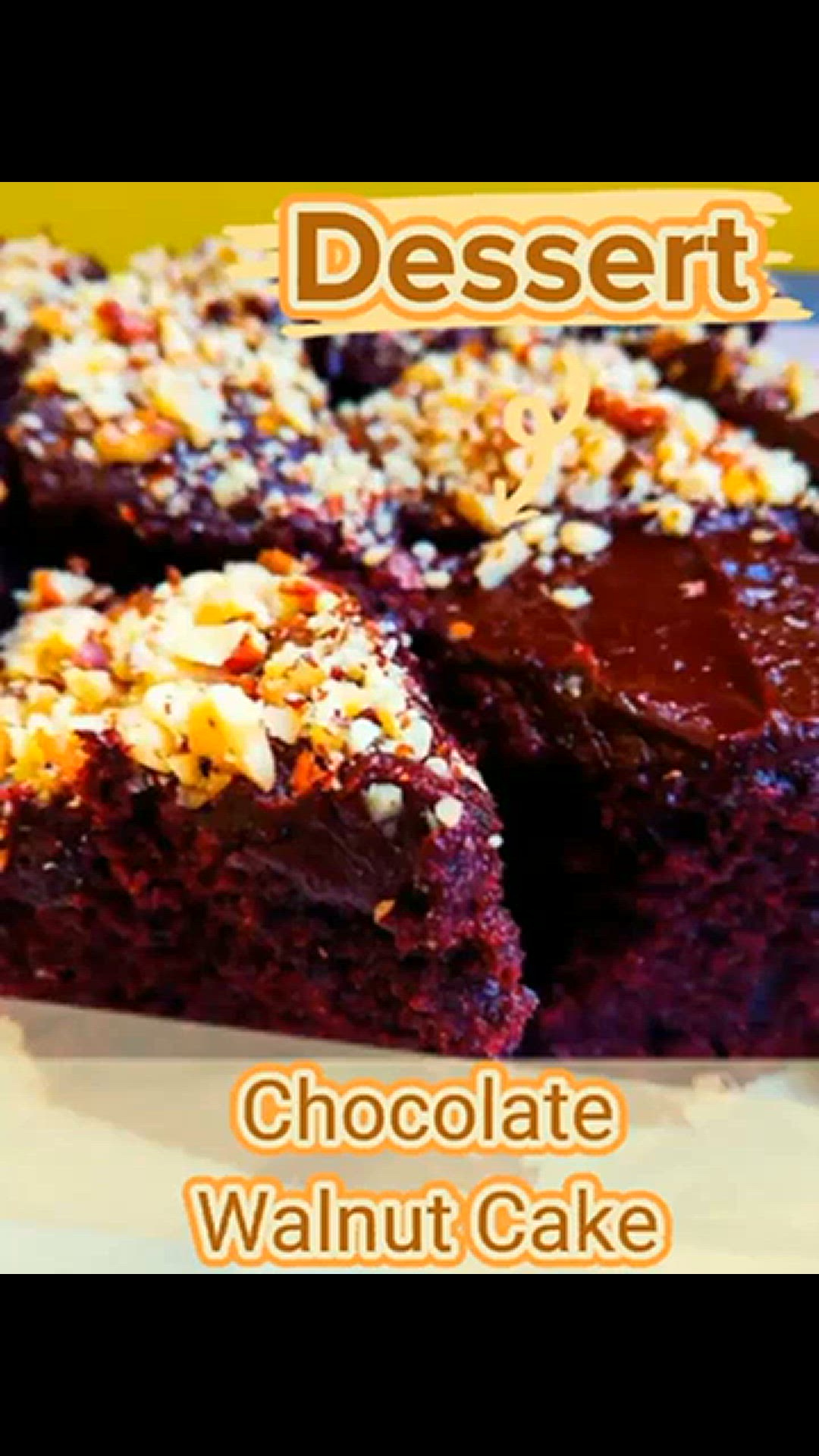 Video thumbnail for Chocolate Walnut Cake