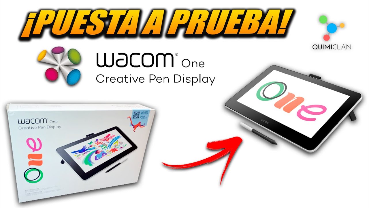 'Video thumbnail for 🔥 PRIMEROS PASOS con el monitor interactivo WACOM ONE (🎁UNBOXING + ⚙️CONFIGURACIÓN) @wacom #01'